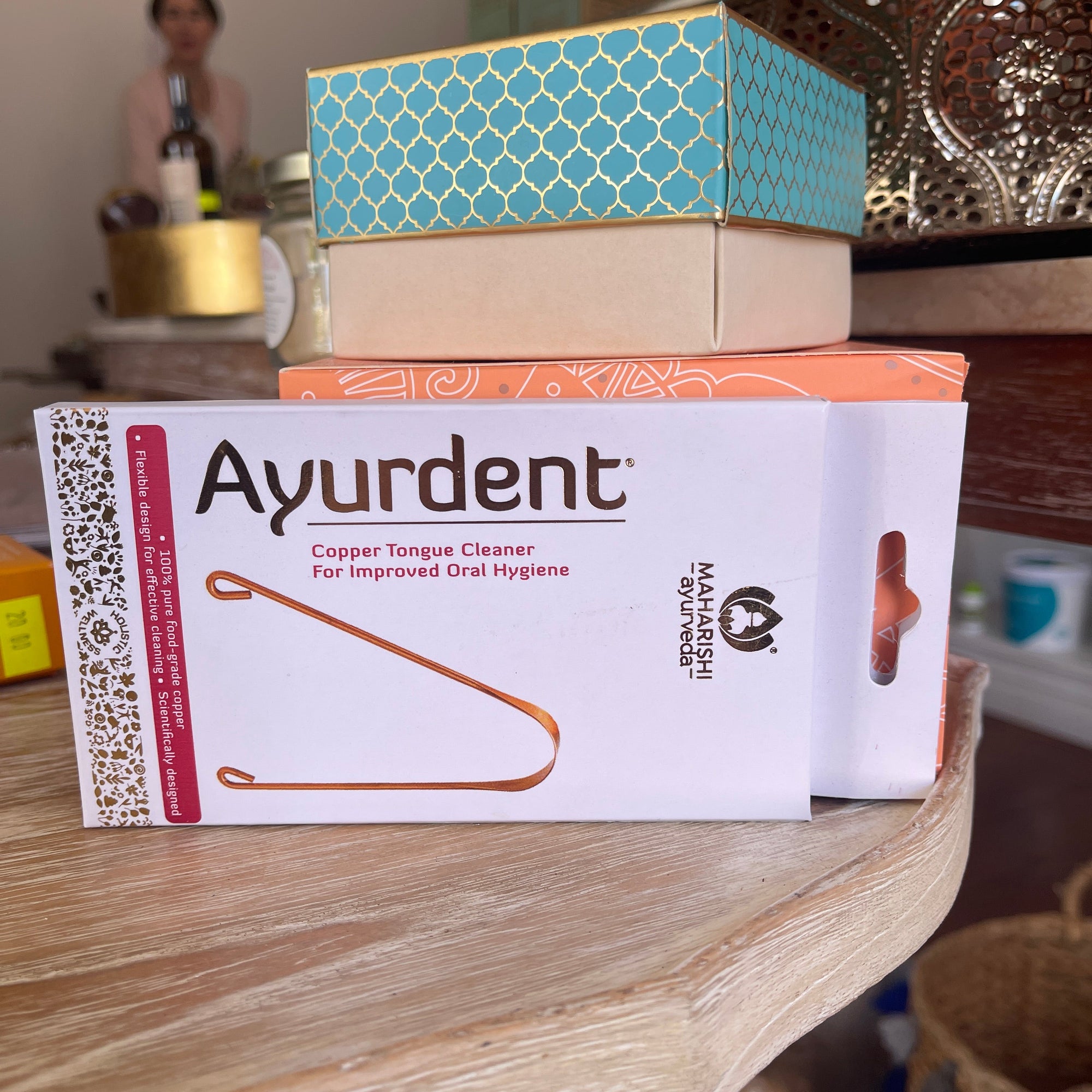 Ayurdent Copper Tongue Cleaner