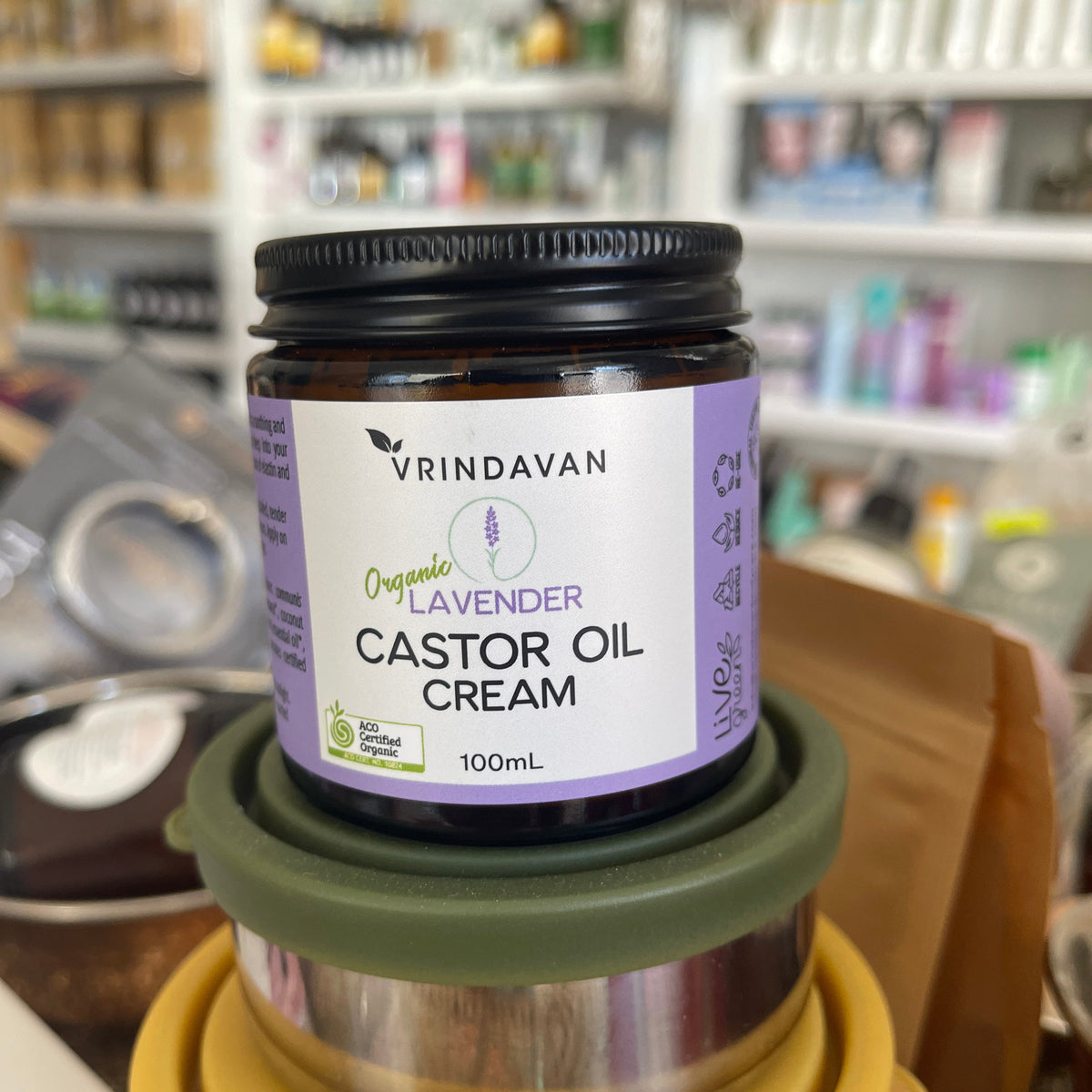 Castor Oil Cream Lavender - 100ml