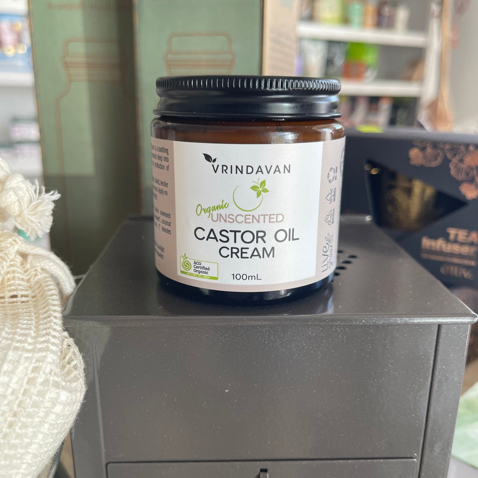 Castor Oil Cream Unscented - 100ml (Copy)