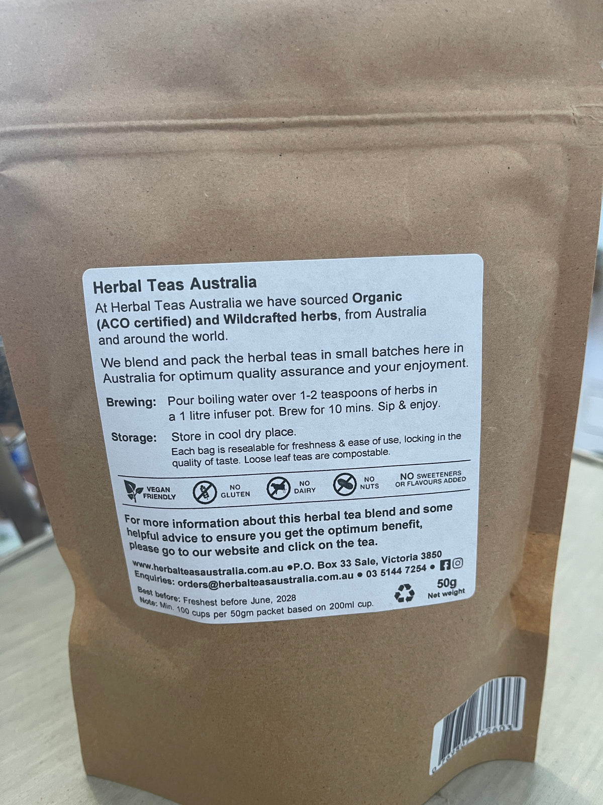 Organic Nettle Tea - 50g