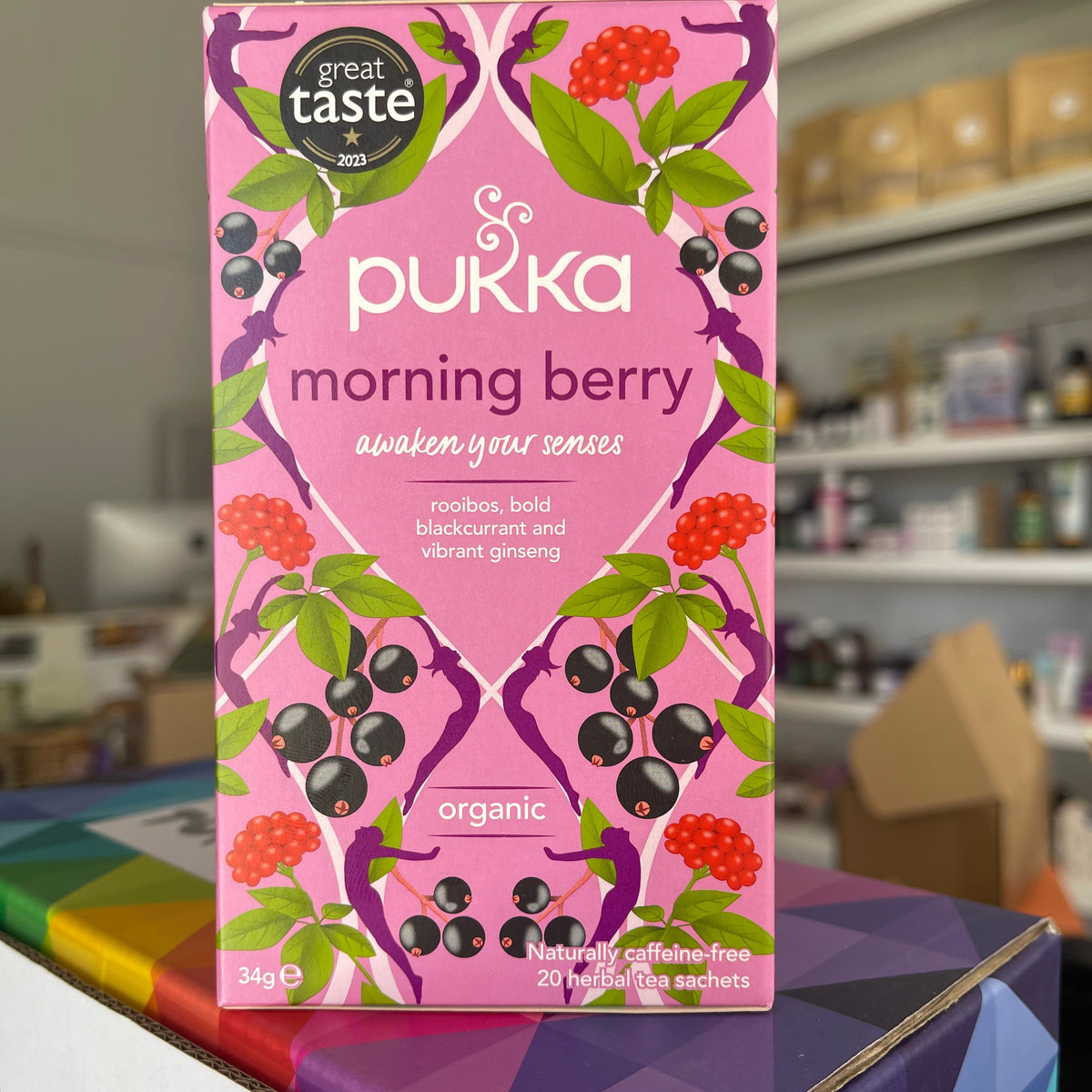 Pukka Morning Berry Tea - 20 Sachets