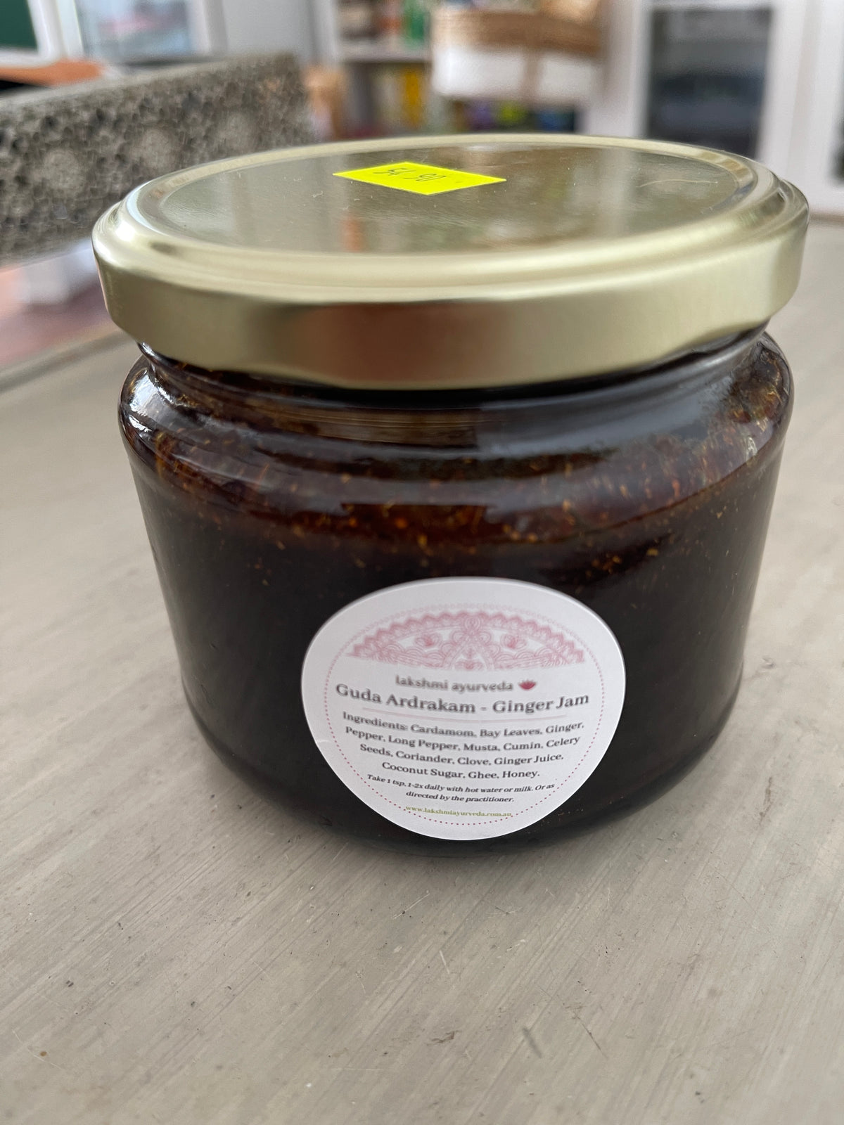 Gudu Ardrakam "Lakshmi Ginger Jam" - Large