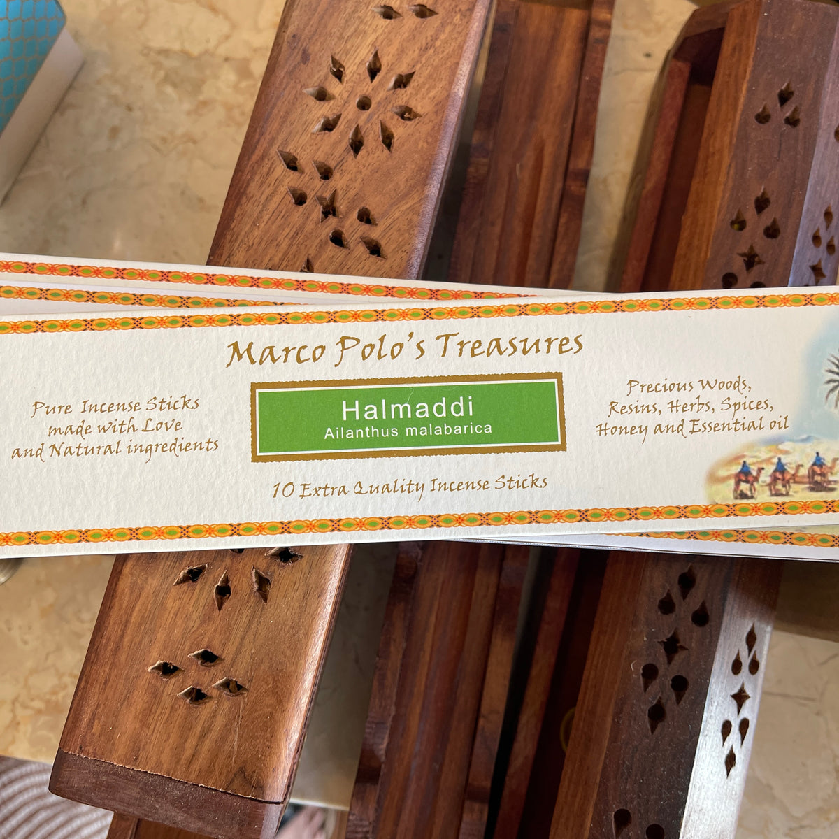 Marco Polo's Treasures - Halmaddi - 10 incense sticks