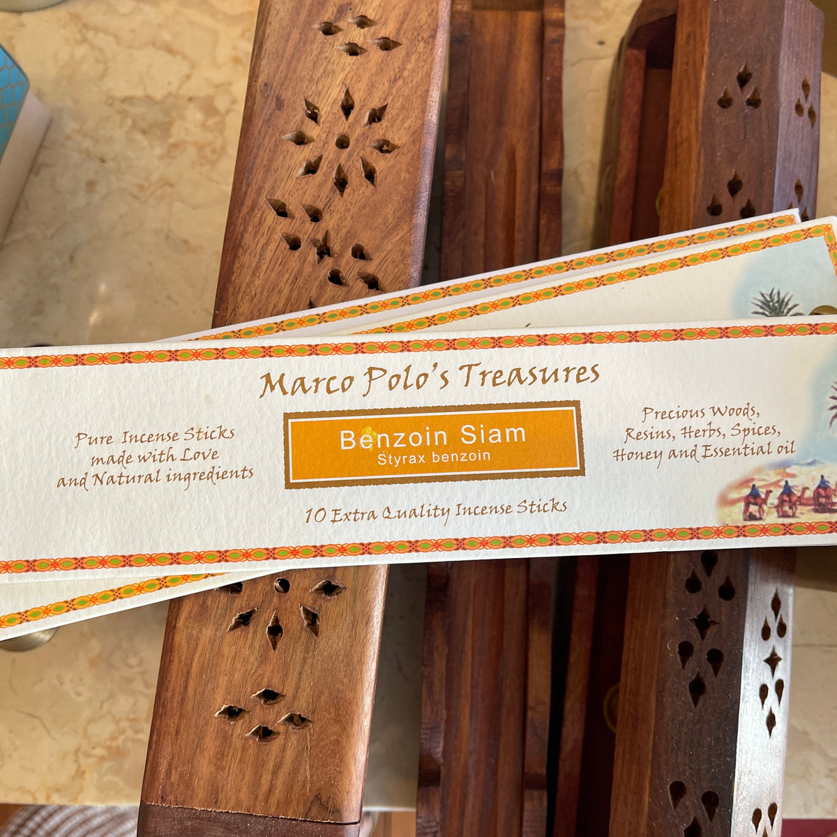 Marco Polo's Treasures - Benzoin Siam - 10 incense sticks