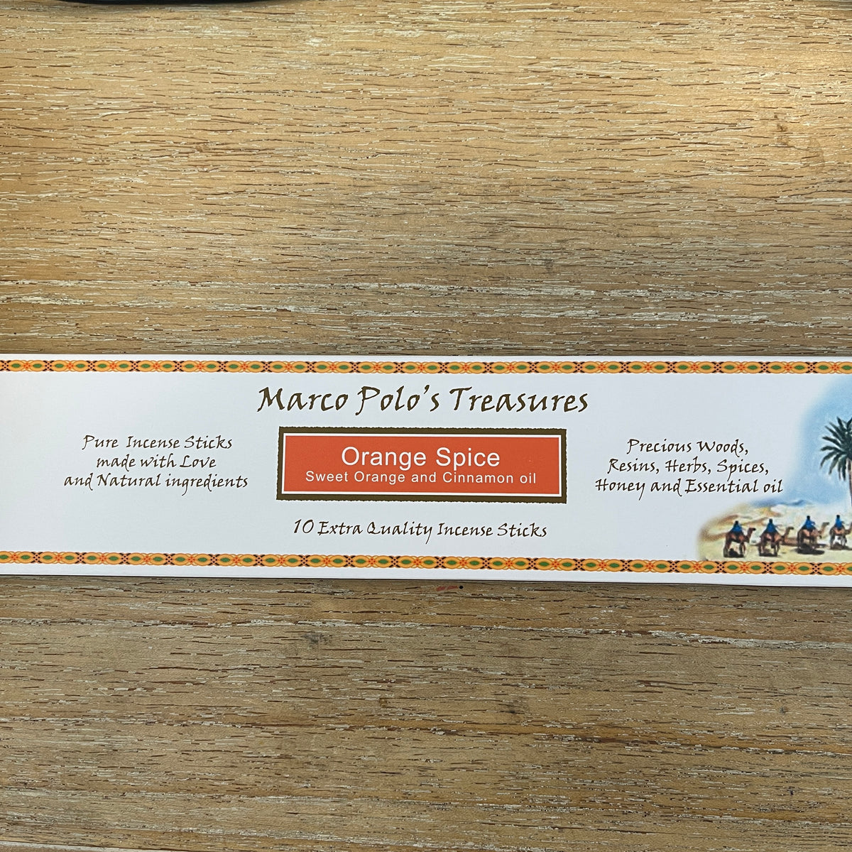 Marco Polo's Treasures - Orange Spice - 10 incense sticks