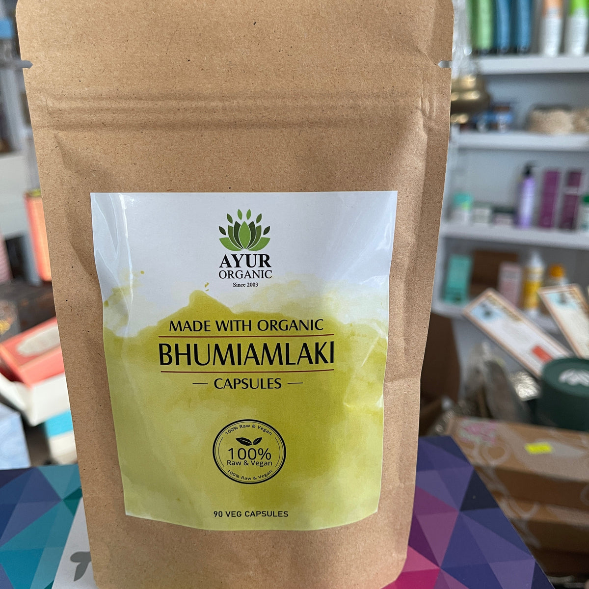 Organic Bhumiamlaki Capsules - 90 Capsules