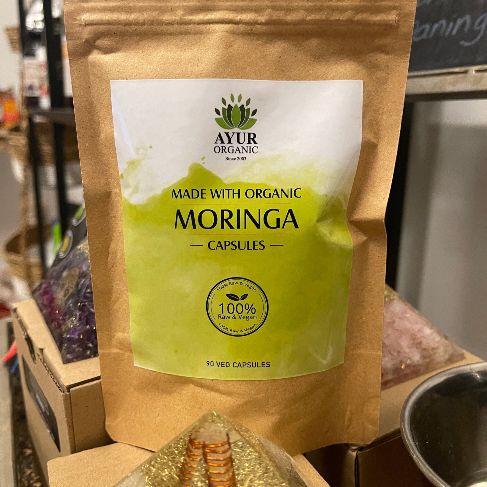 Organic Moringa Capsules (90)