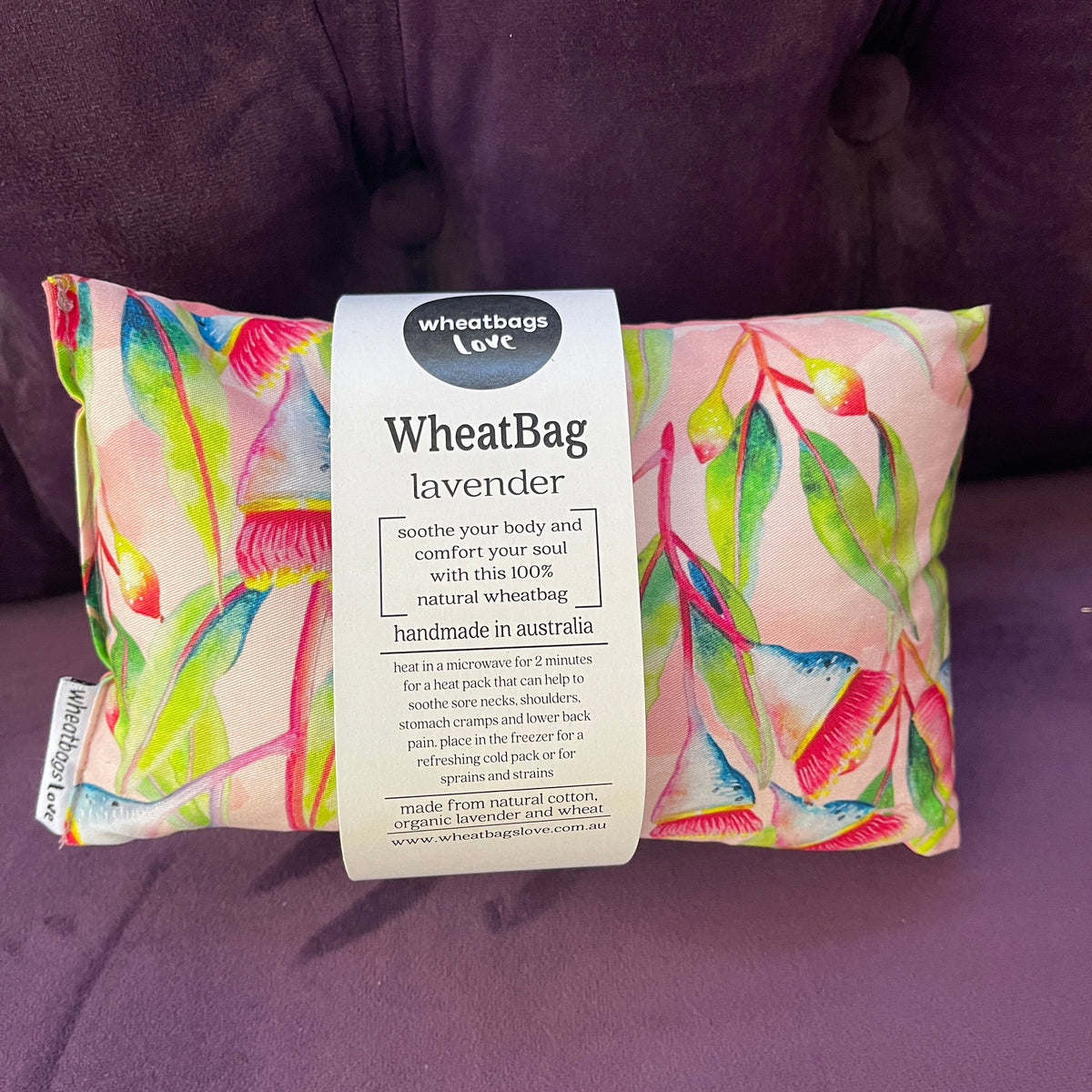 Wheatbags Love - Gum Blossom Lavender Scented
