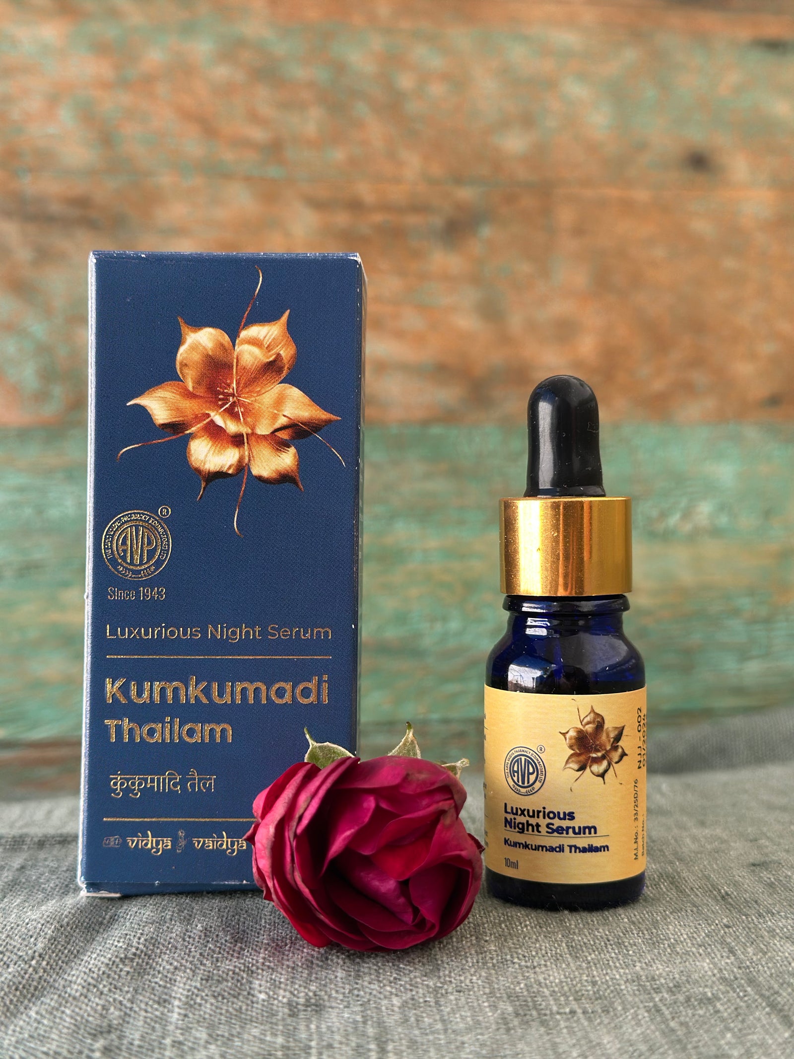 Pure Kumkumadi Thailam Saffron Oil - 10ml