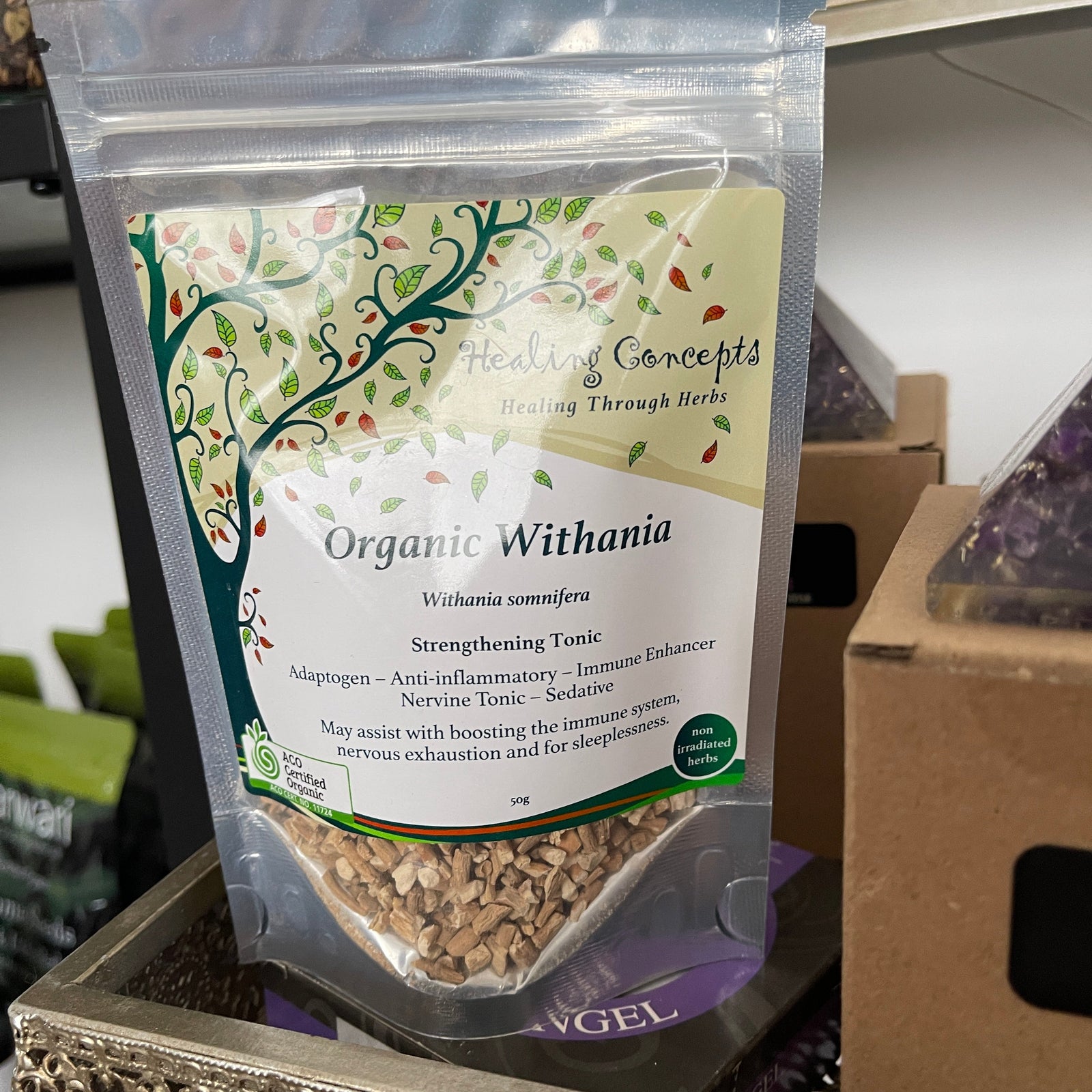 Healing Concepts Organic Withania