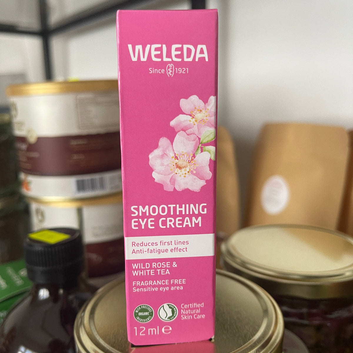 Soothing Eye Cream: Wild Rose and White Tea - 12ml