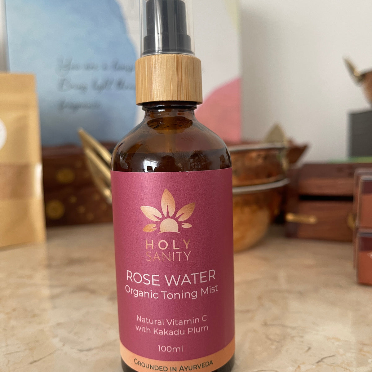 Organic Toning Rose Water Mist - 100ml