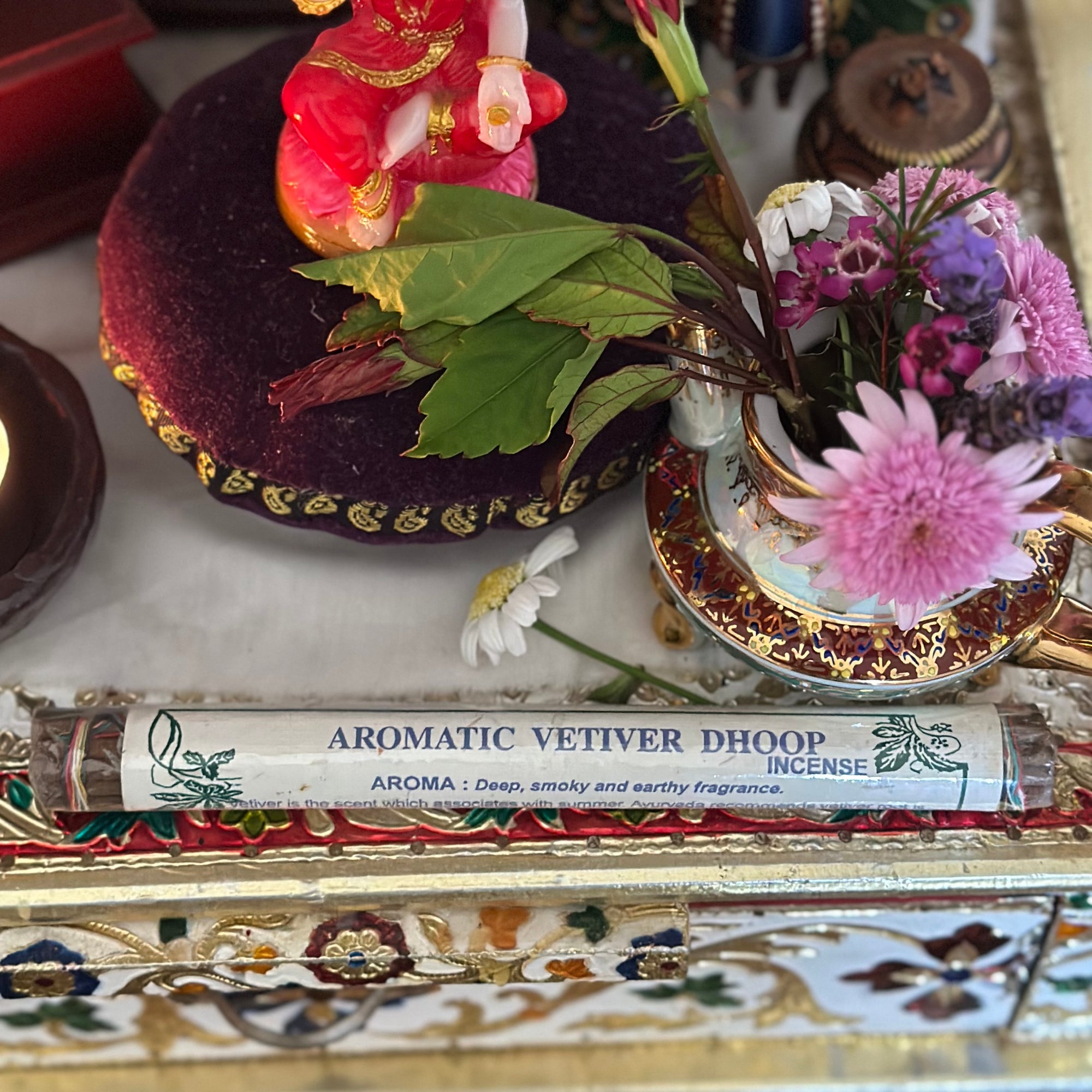 Aromatic Vetiver Dhoop - 20gm