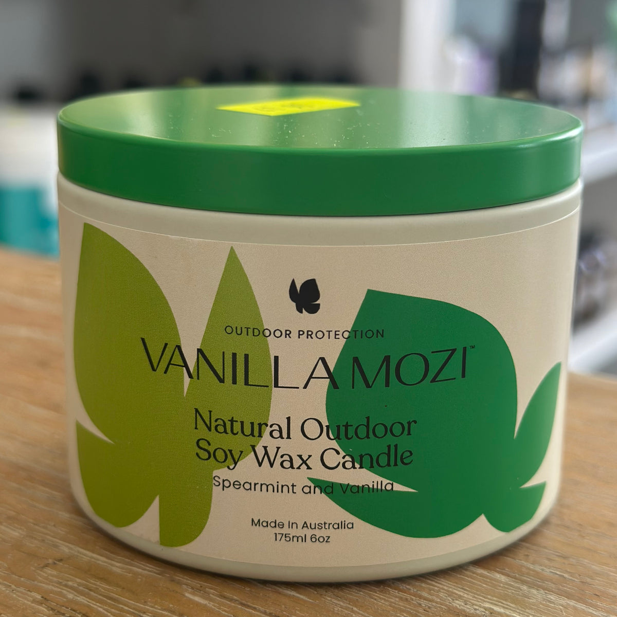 Vanilla Mozi - Natural Outdoor Soy Candle