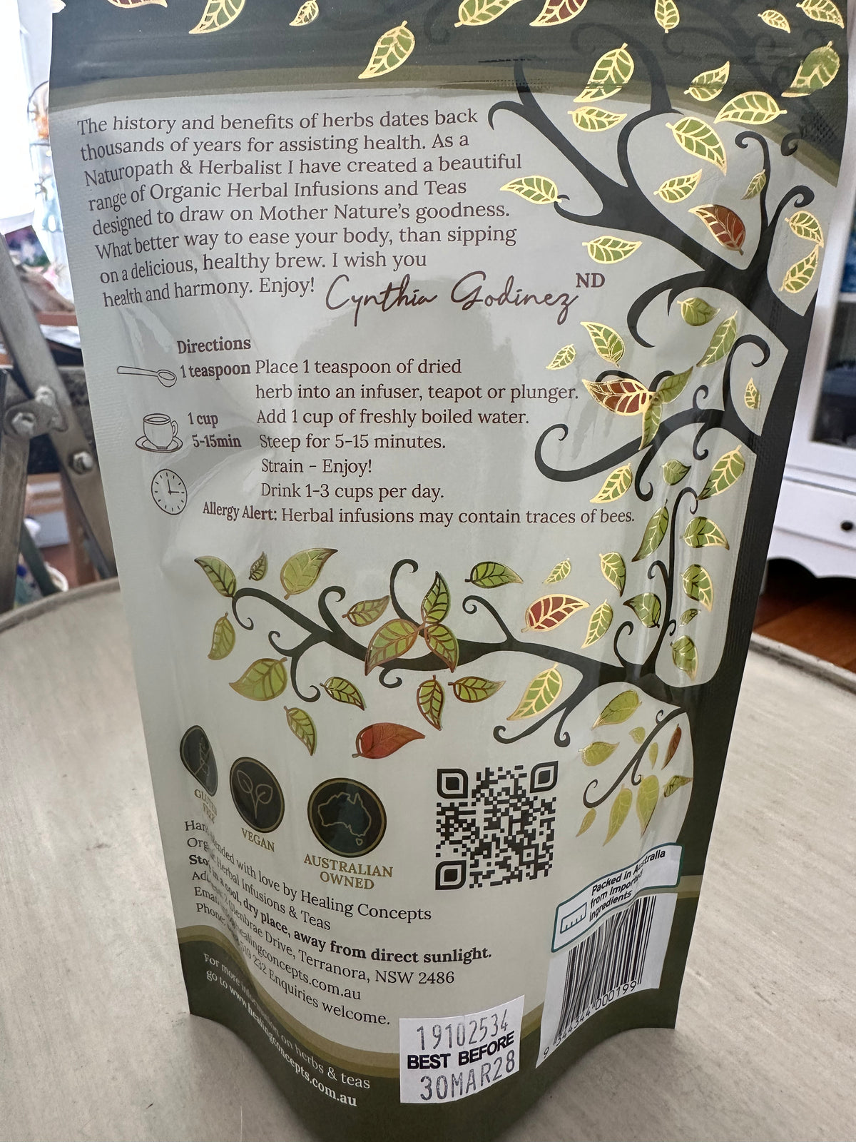 Healing Concepts Organic Chamomile