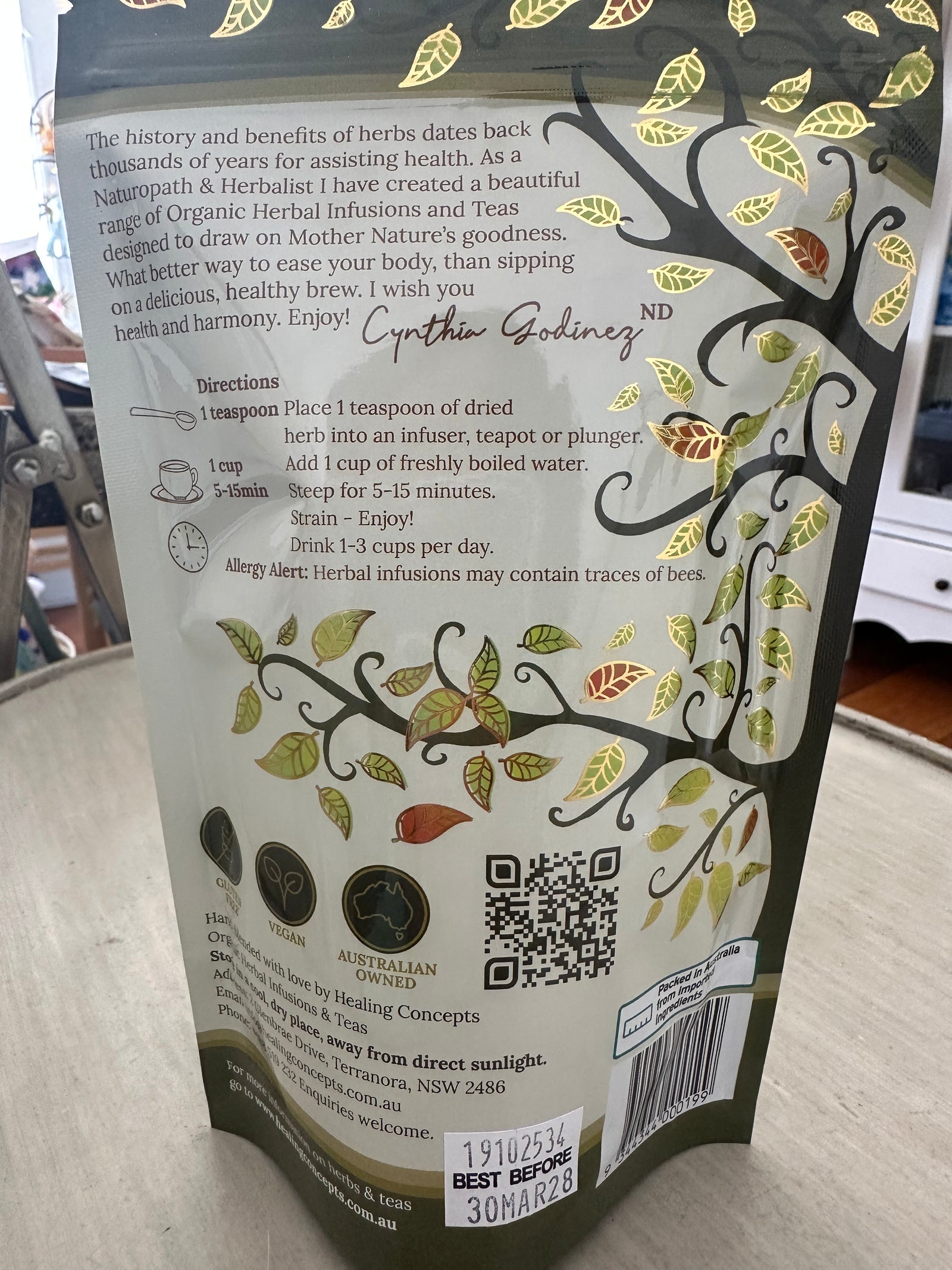 Healing Concepts Organic Chamomile