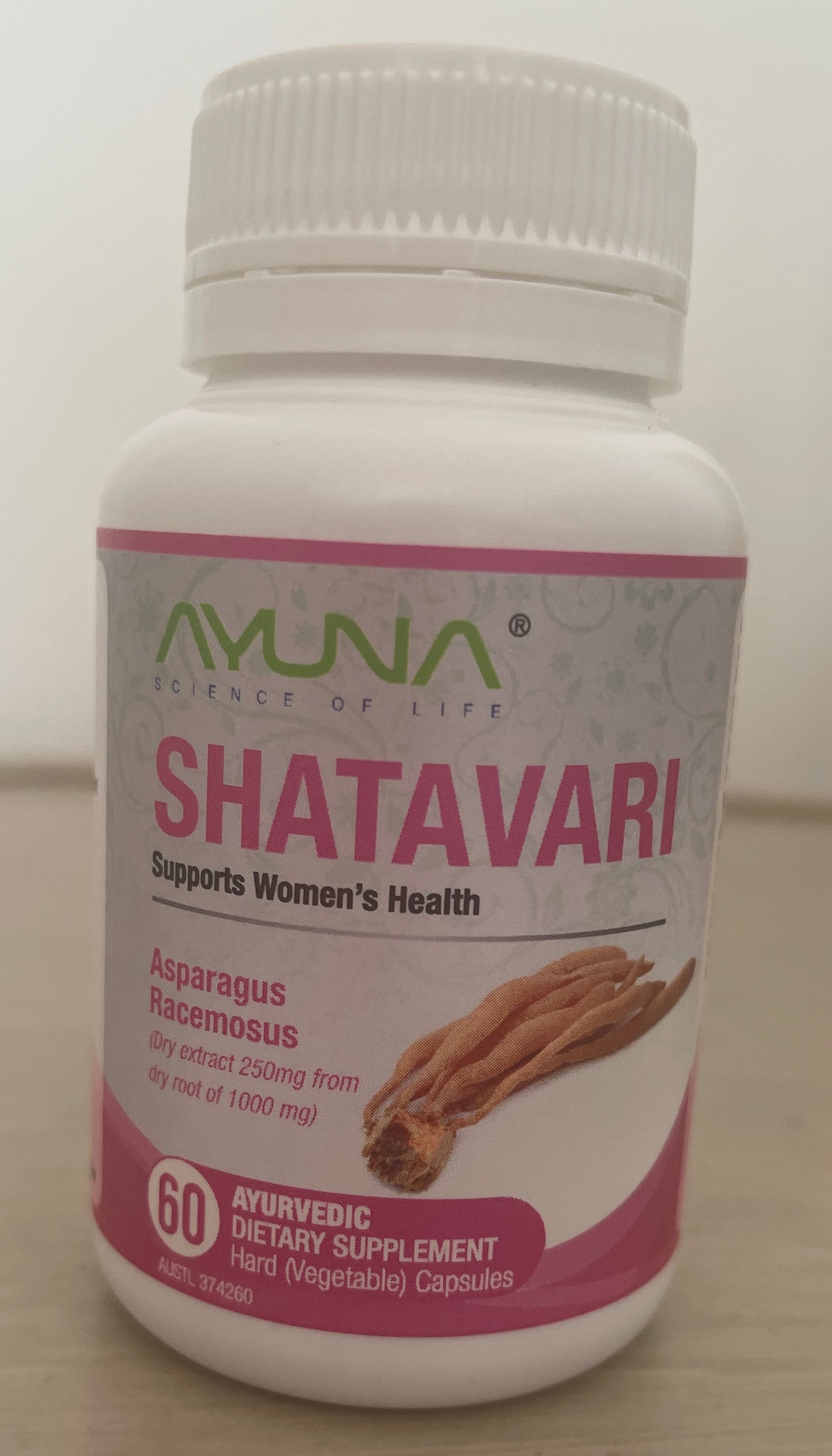 Ayuna Shatavari 60 Capsules