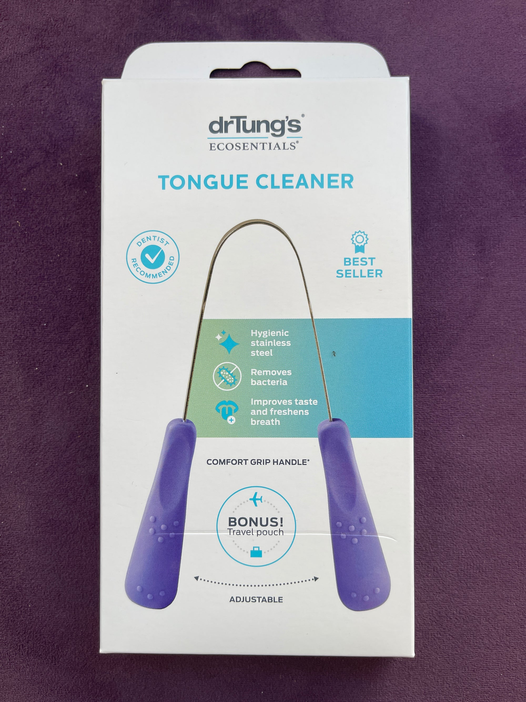 Dr Tung's Tongue Cleaner Stainless Steel