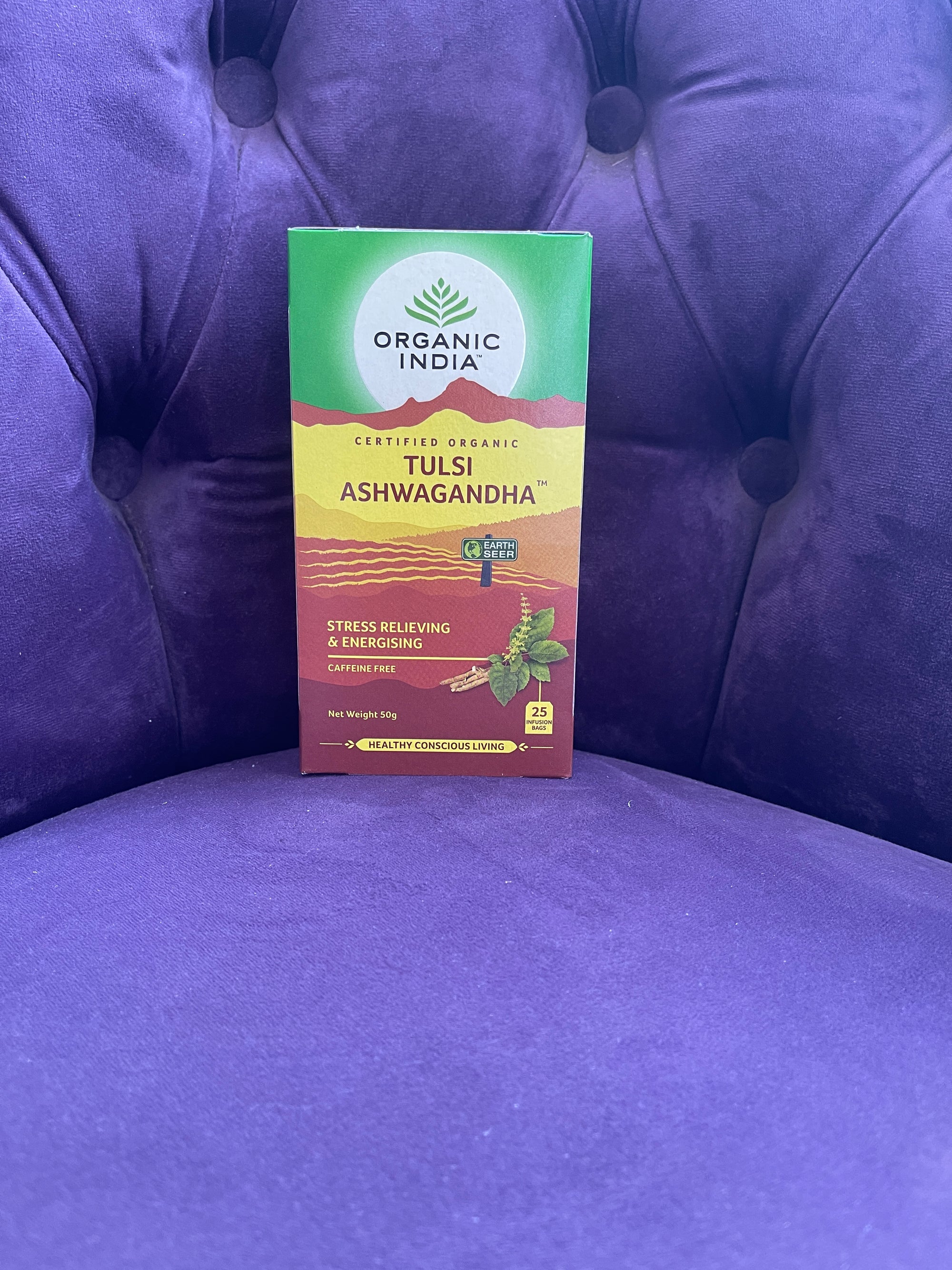 Organic India Tea - Tulsi Ashwagandha