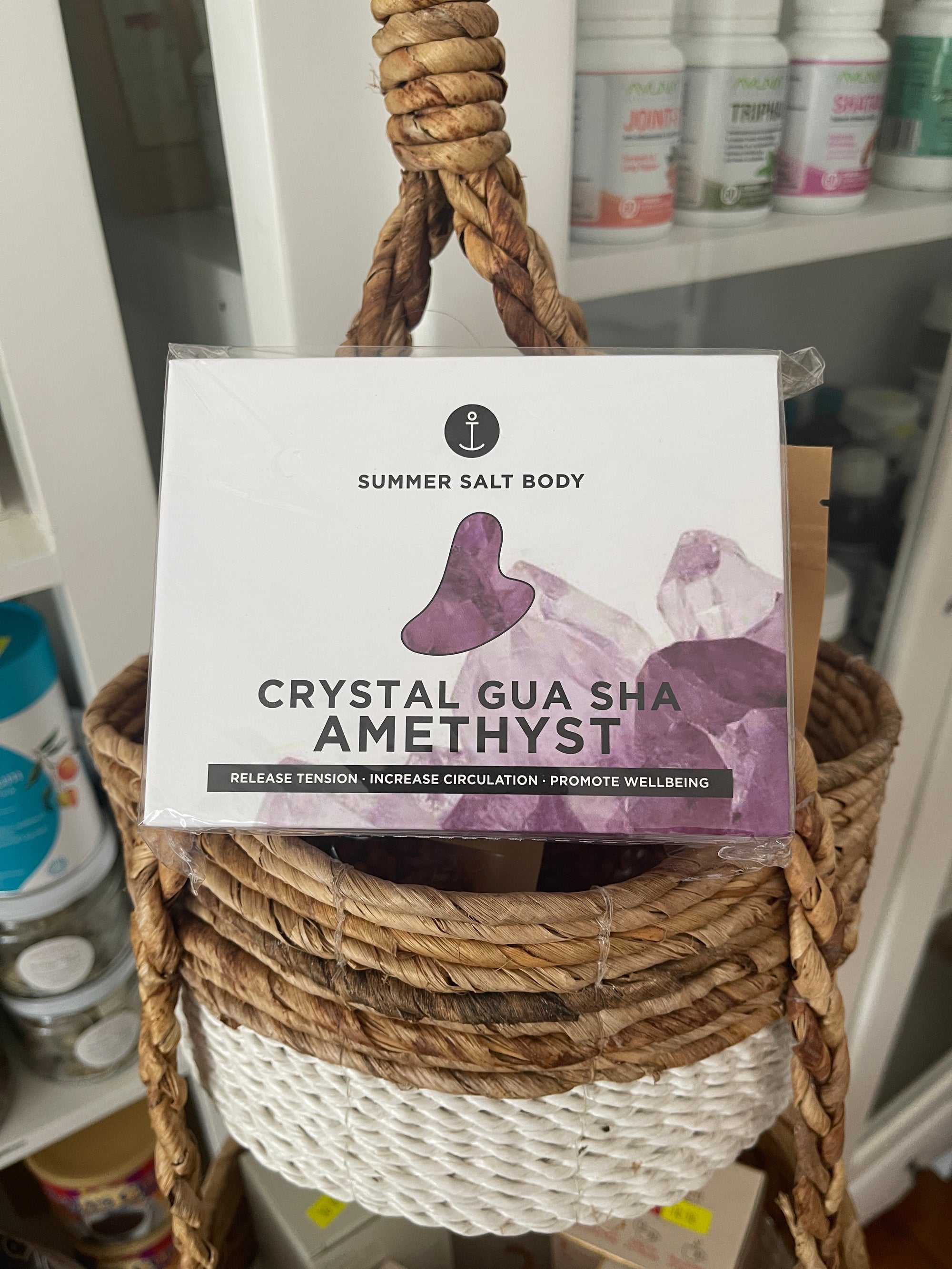 Summer Salt Body - Crystal Gua Sha Amethyst