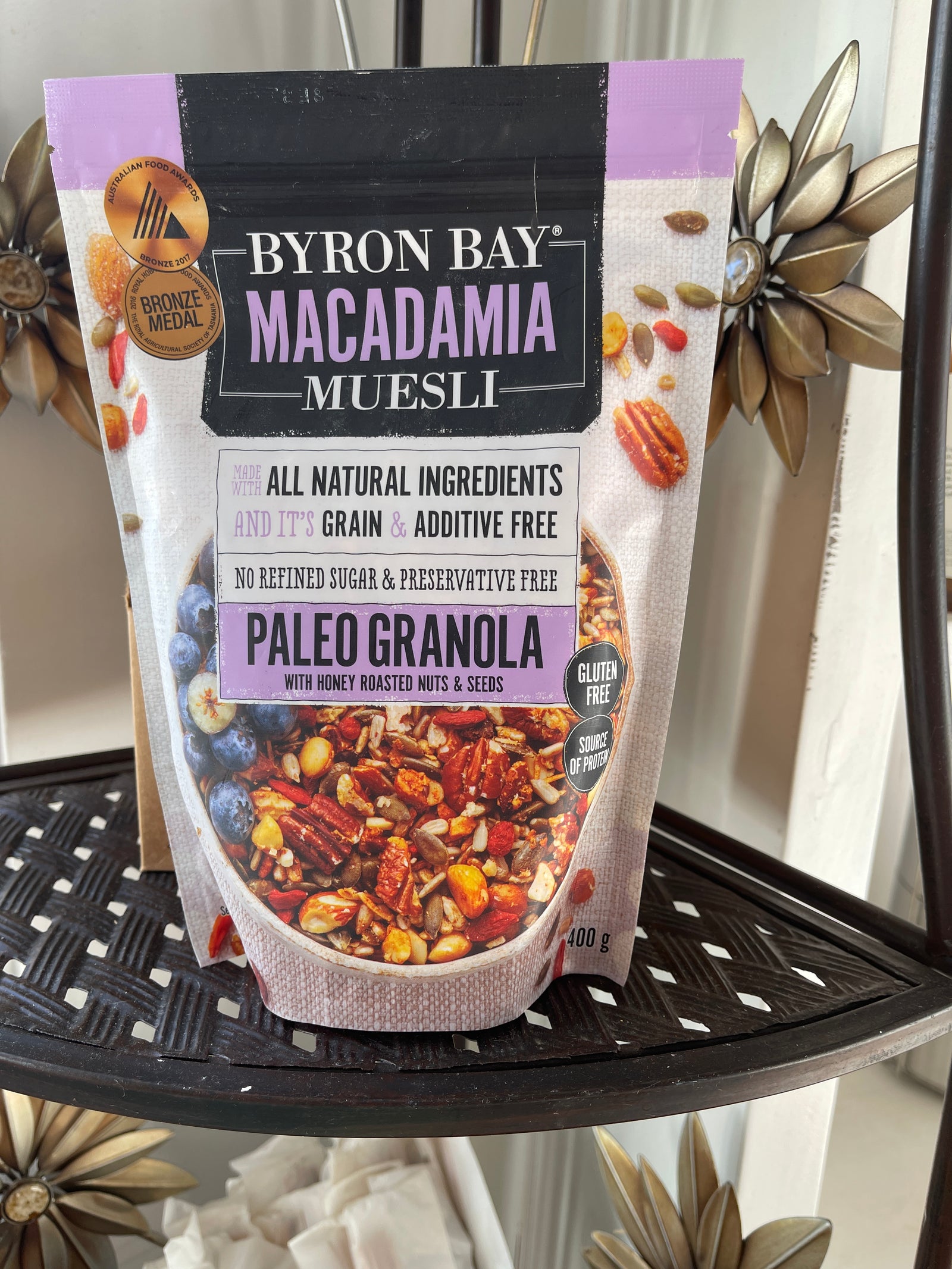 Byron Bay Macadamia Muesli Paleo Granola 400g