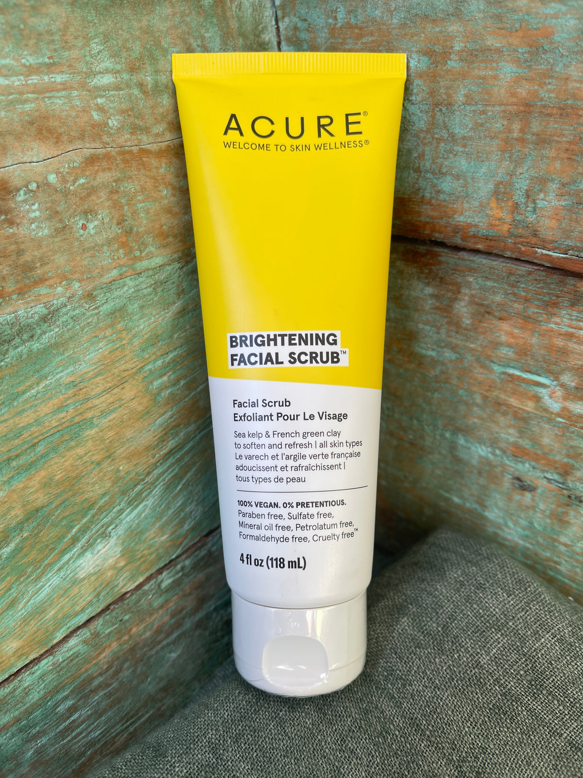 Acure Brightening Facial Scrub 118ml