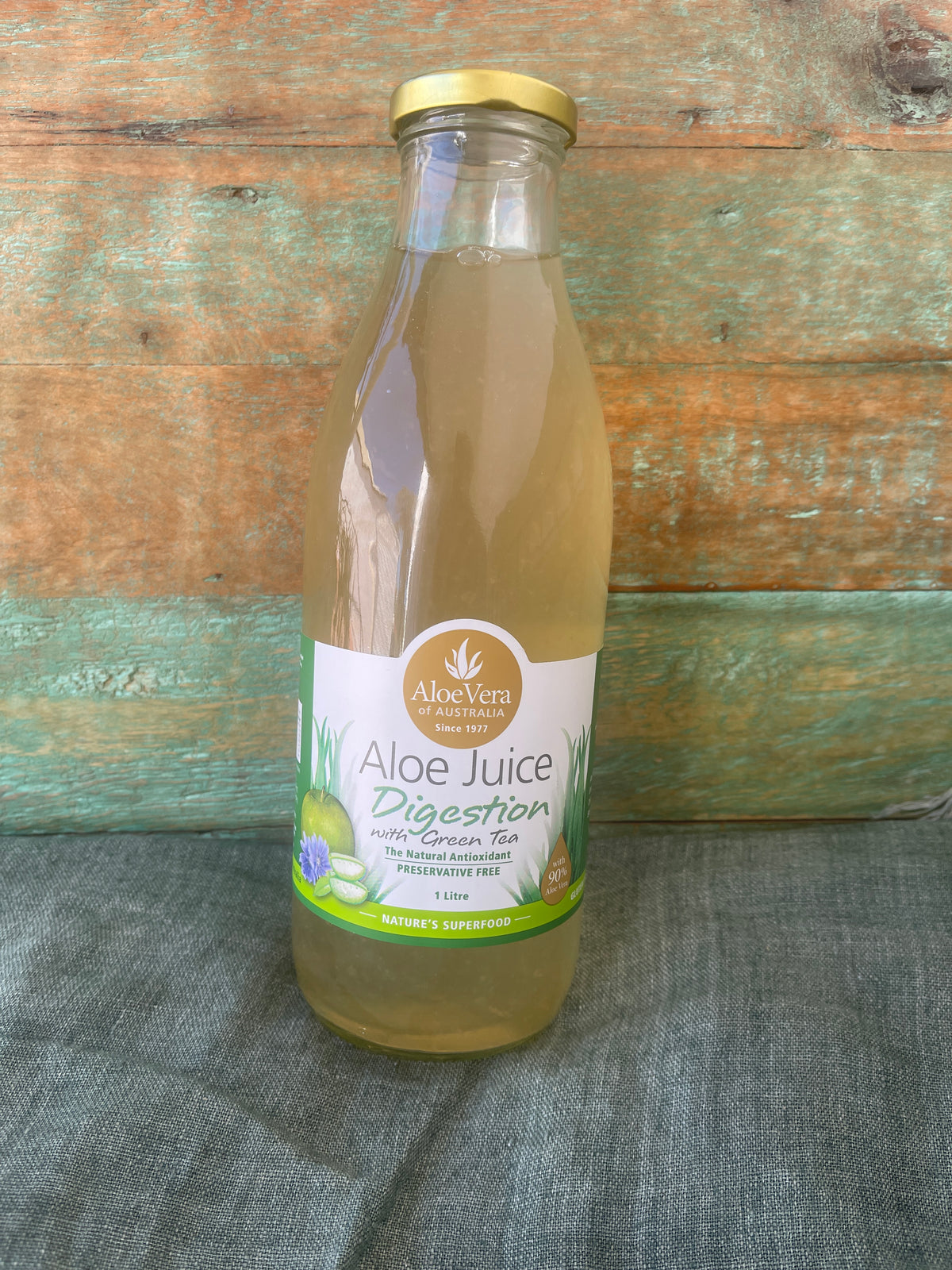 Aloe Juice Digestion With Green Tea 1L