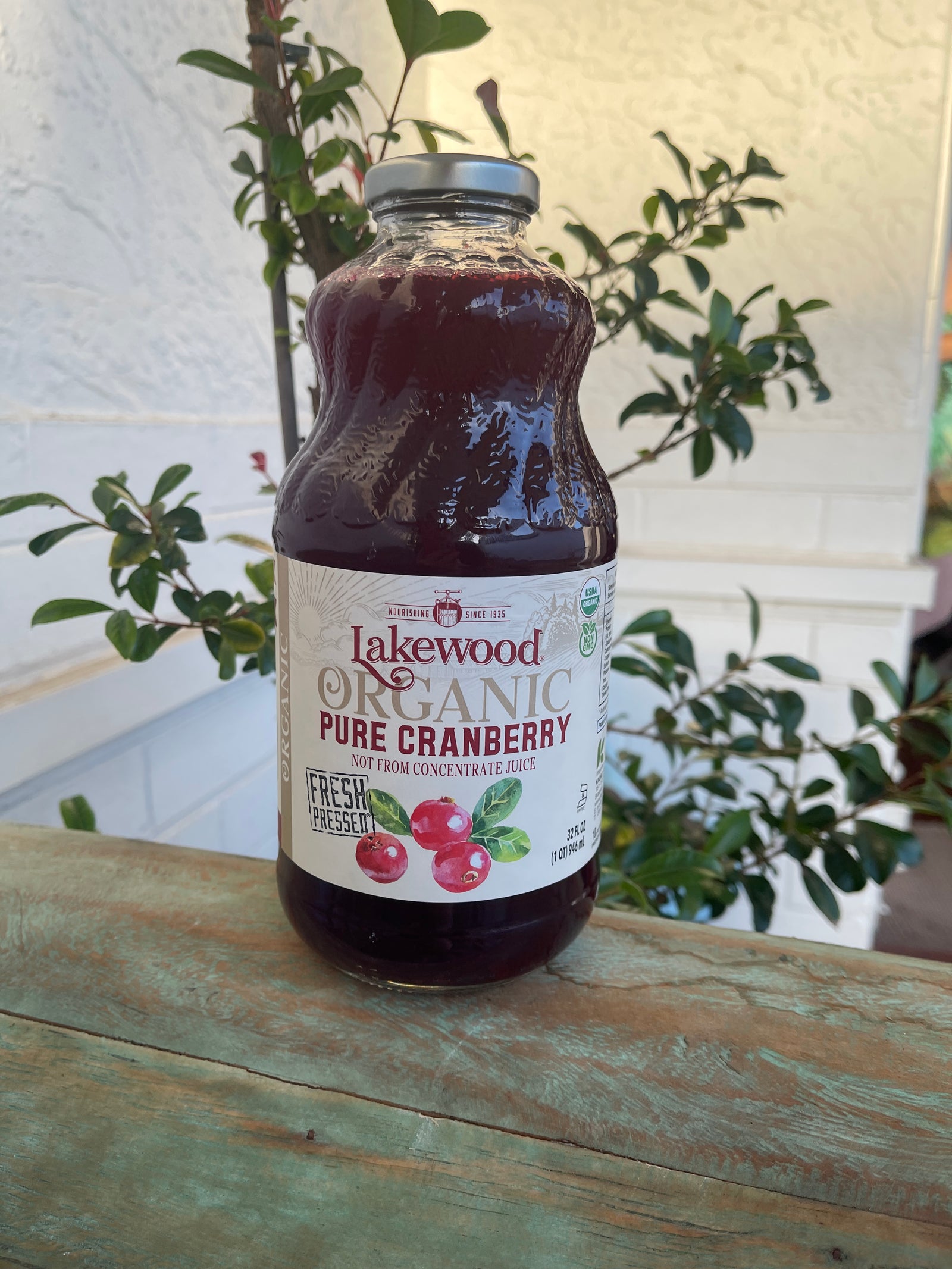 Lakewood Organic Pure Cranberry Juice