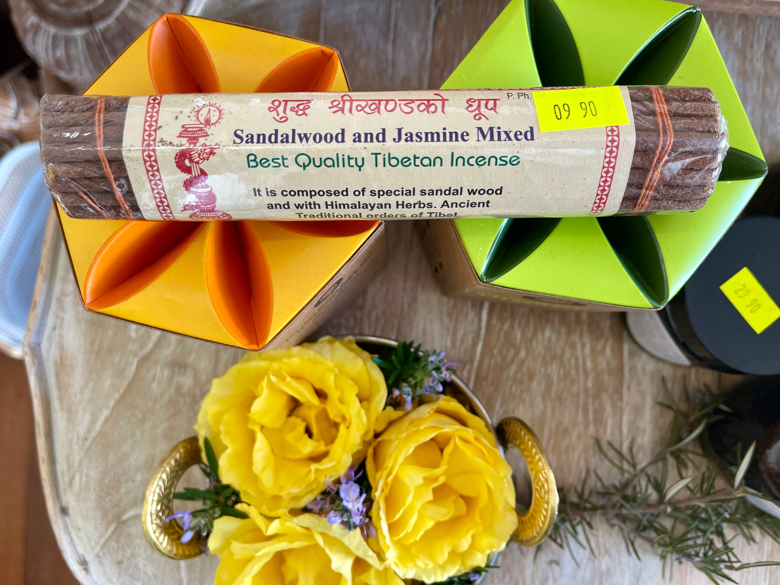 Sandalwood and Jasmine Mixed - Best Quality Tibetan Incense