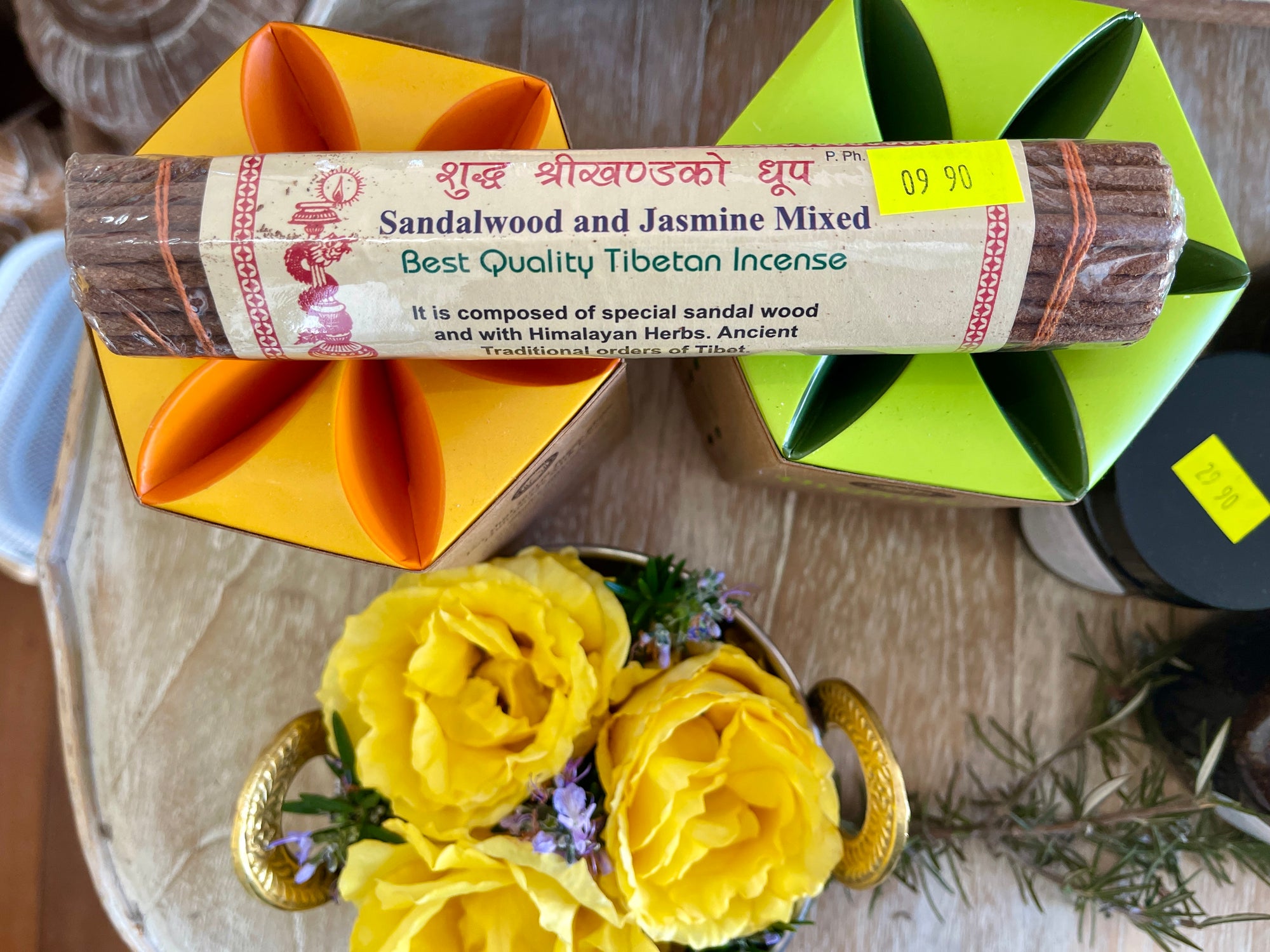 Sandalwood and Jasmine Mixed - Best Quality Tibetan Incense