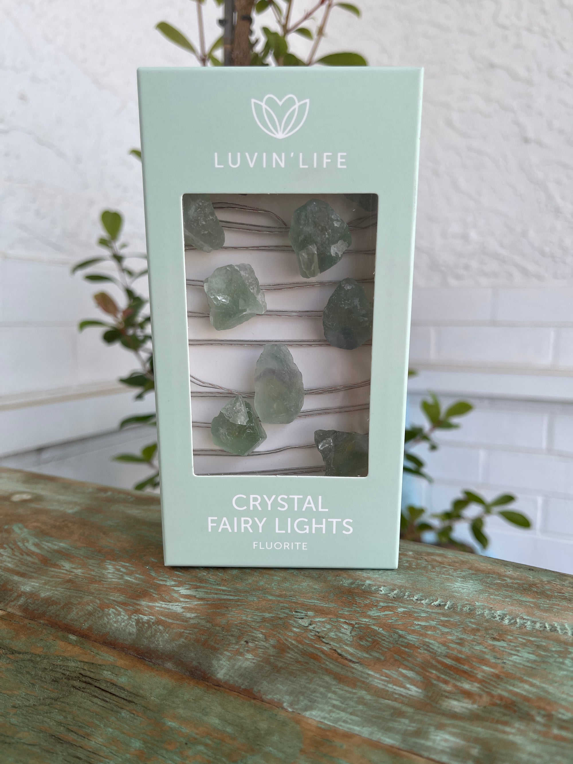 Crystal Fairy Lights - Fluorite
