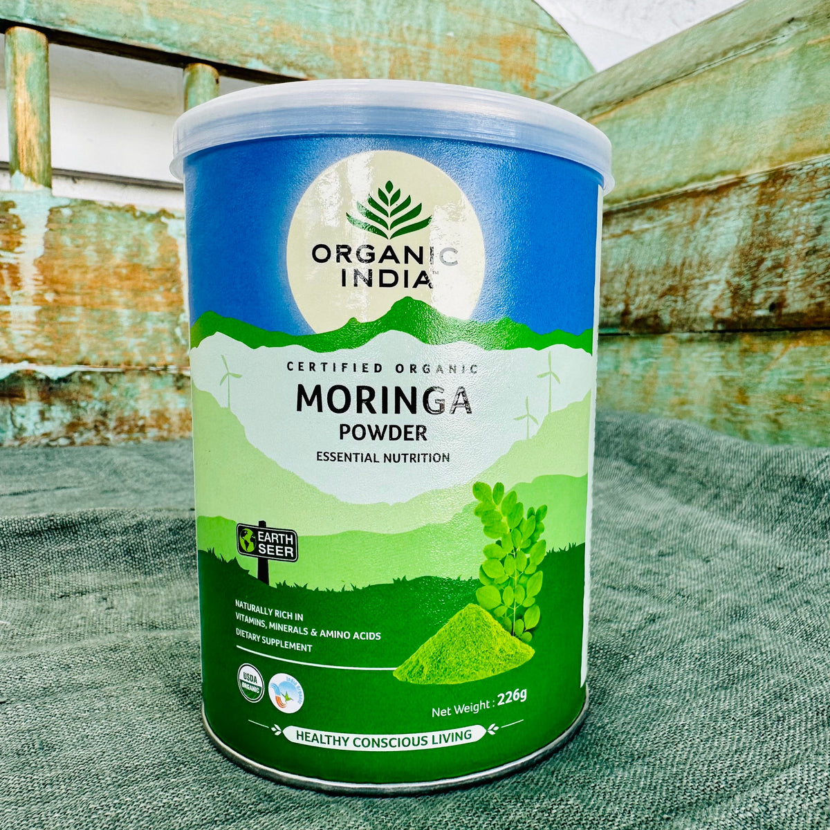 Organic India Moringa Powder 226g - Lakshmi Ayurveda