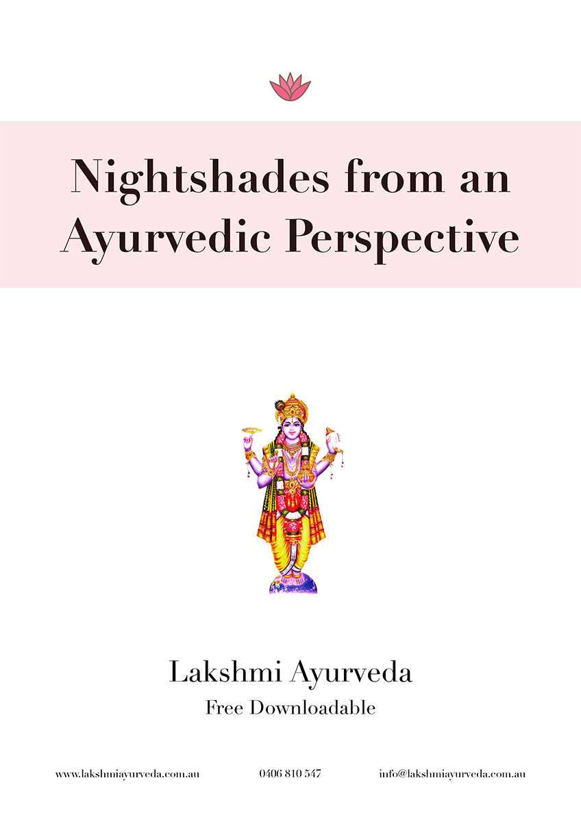 Nightshades from an Ayurvedic Perspective