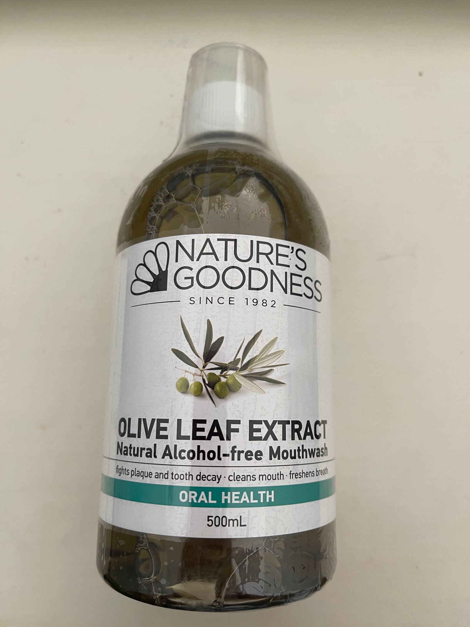 Olive Leaf Extract Mouthwash