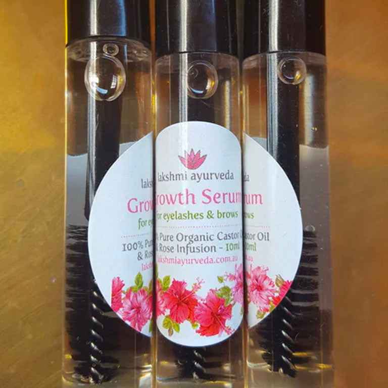 Lakshmi Ayurveda's growth serum for eyelashes and brows - 10ml