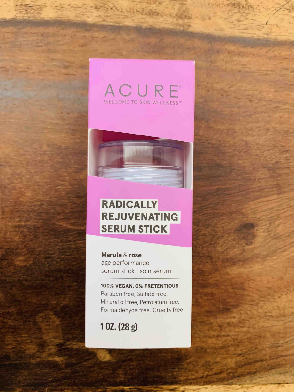 Acure Radically Rejuvenating Serum Stick