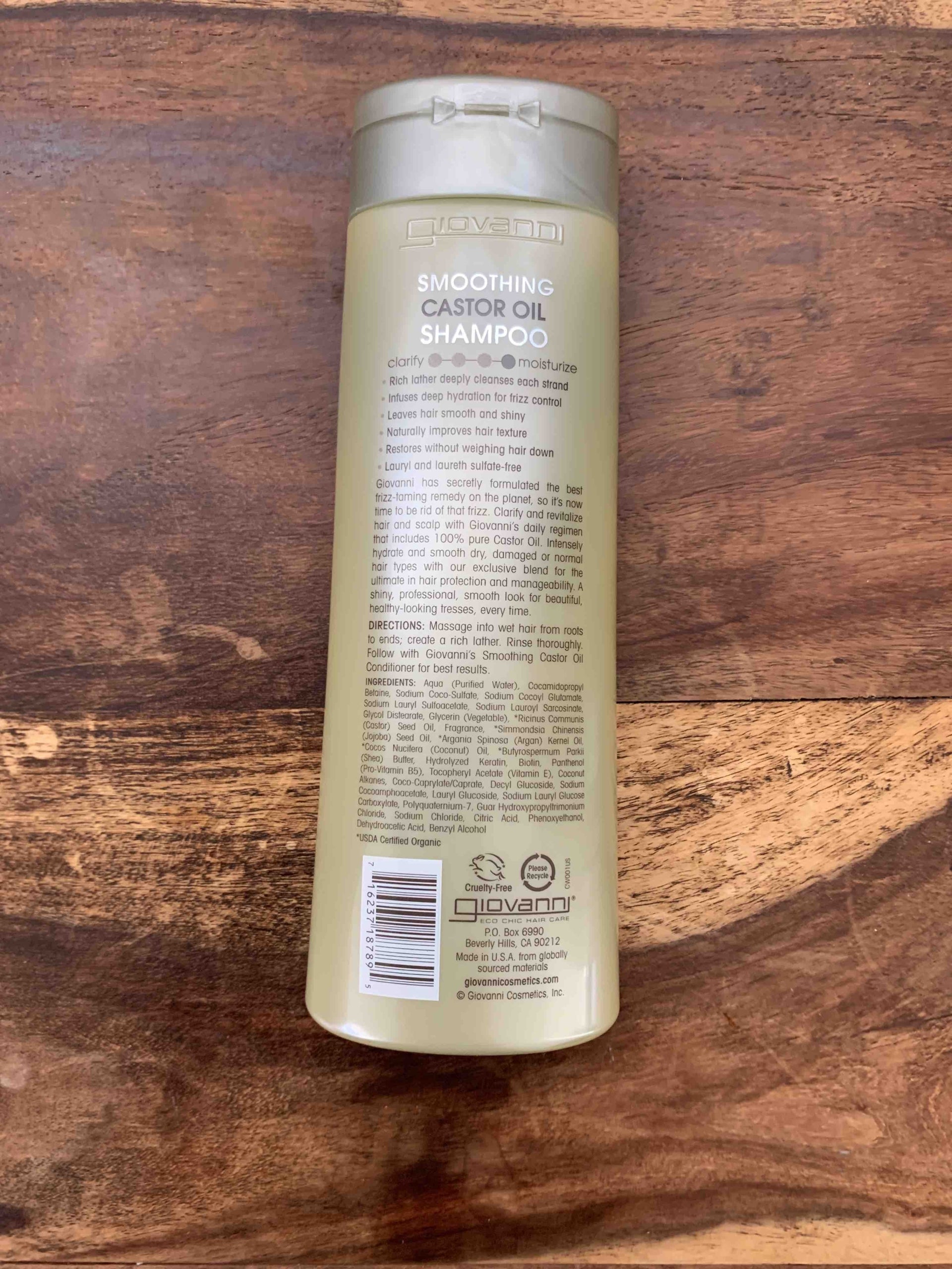 Smoothing Castor Oil Shampoo