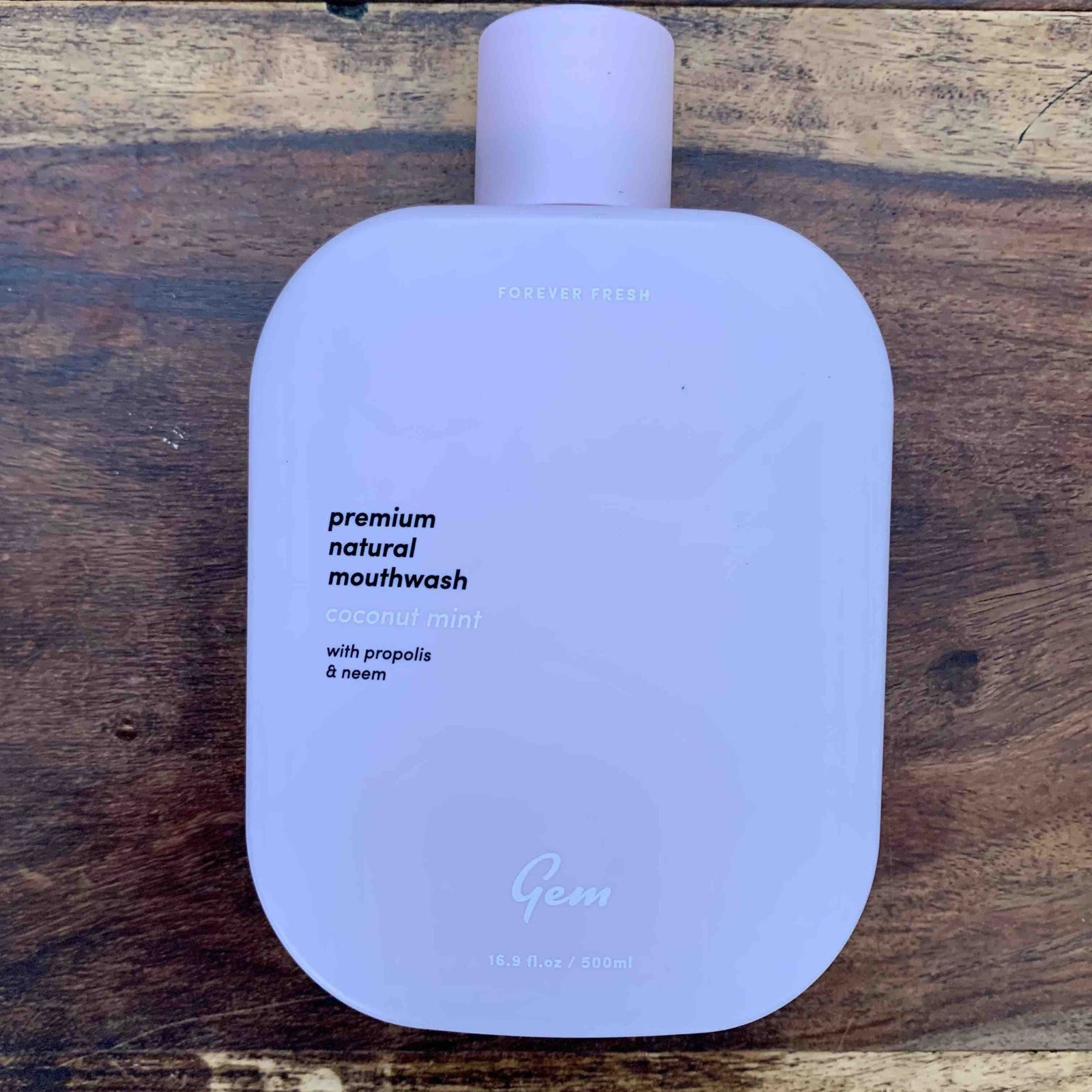 Gem Premium Natural Mouthwash - Coconut Mint