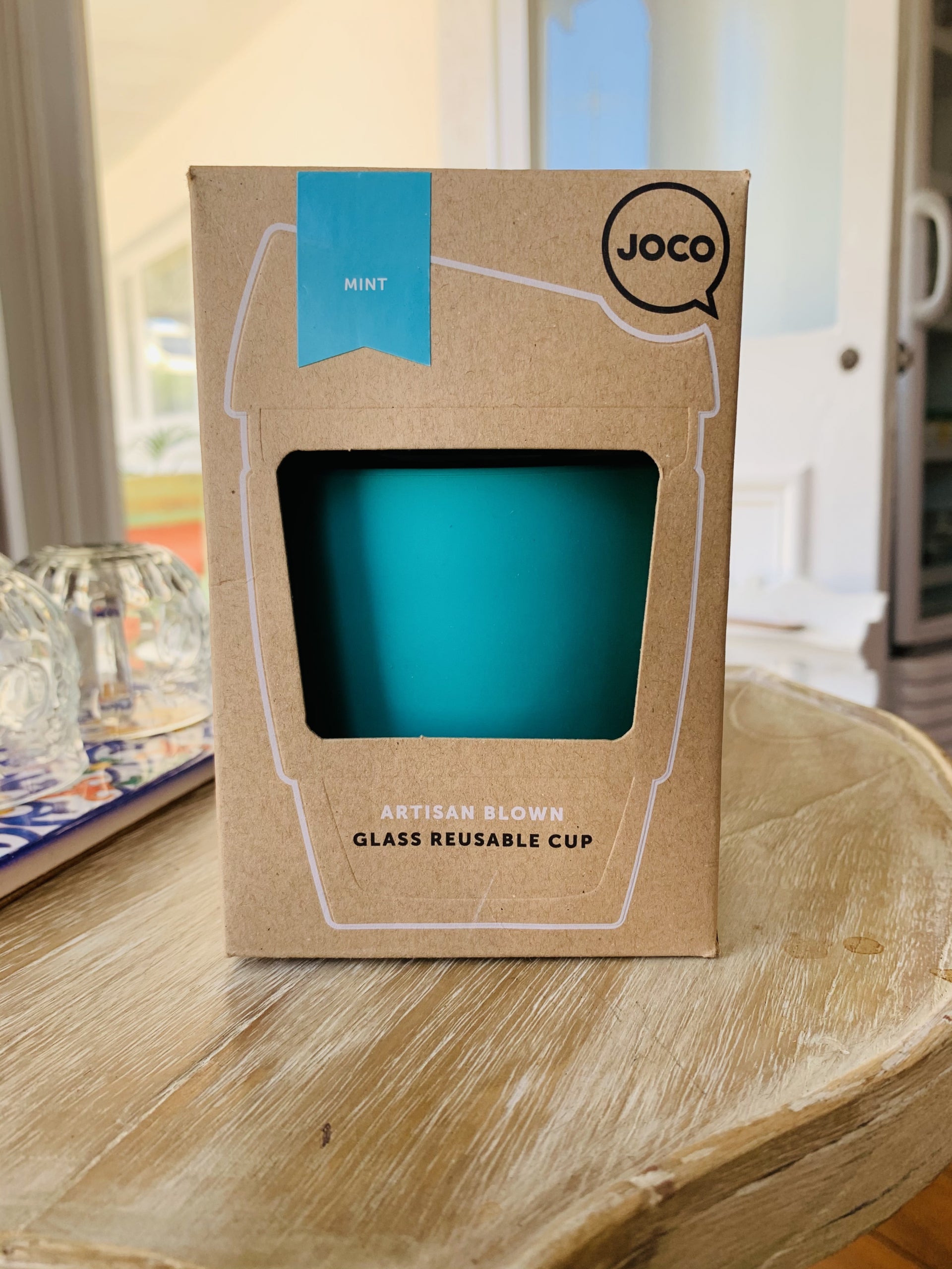 JOCO Glass Reusable Cup