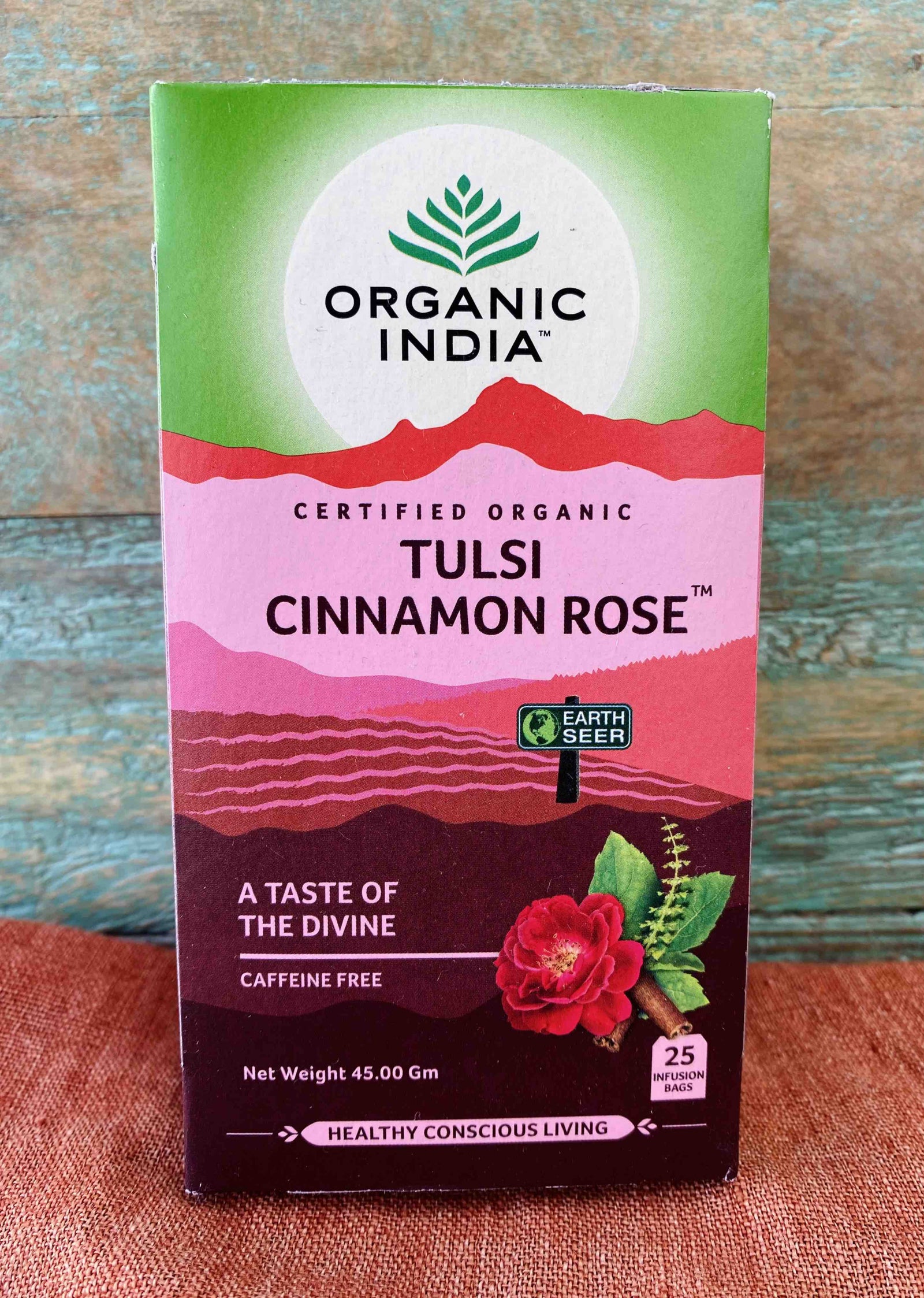 Organic India Tea - Tulsi Cinnamon Rose