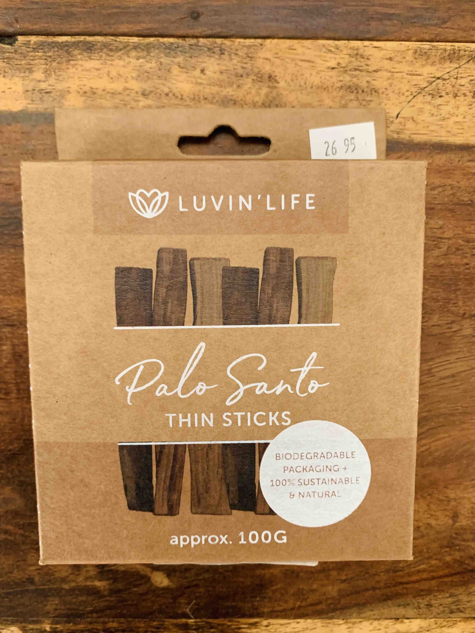 Luvin Life Palo Santo Thin Sticks 100gm