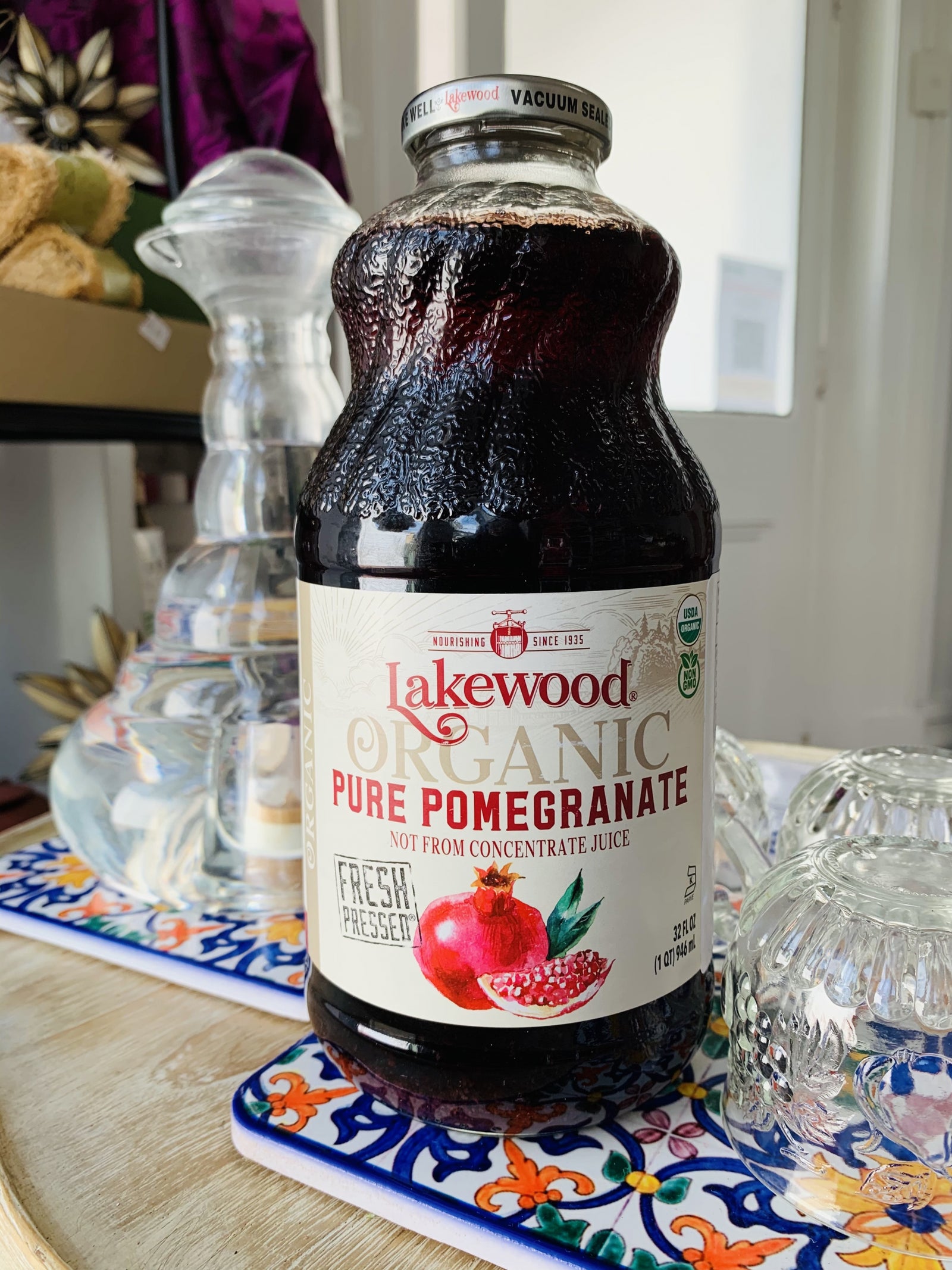Lakewood Pure Organic Pomegranate Juice