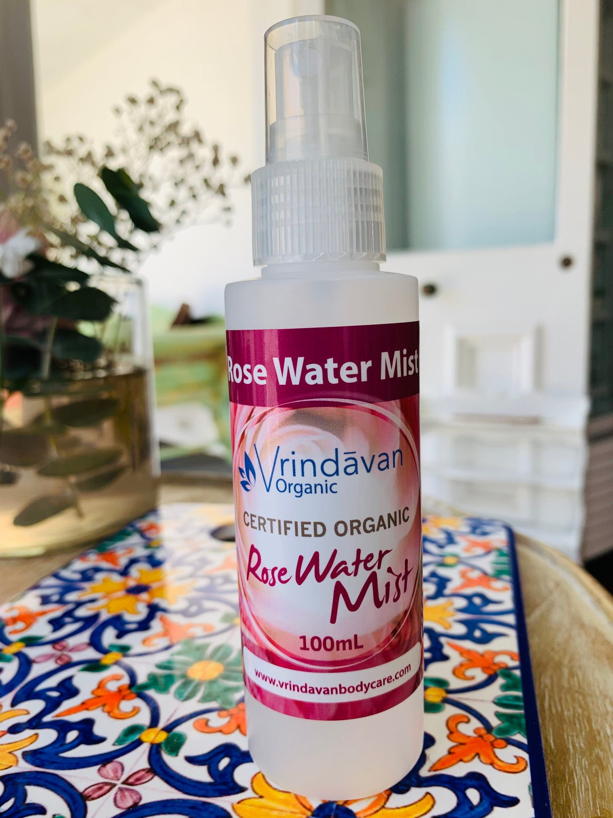 Organic Rose Water Mist