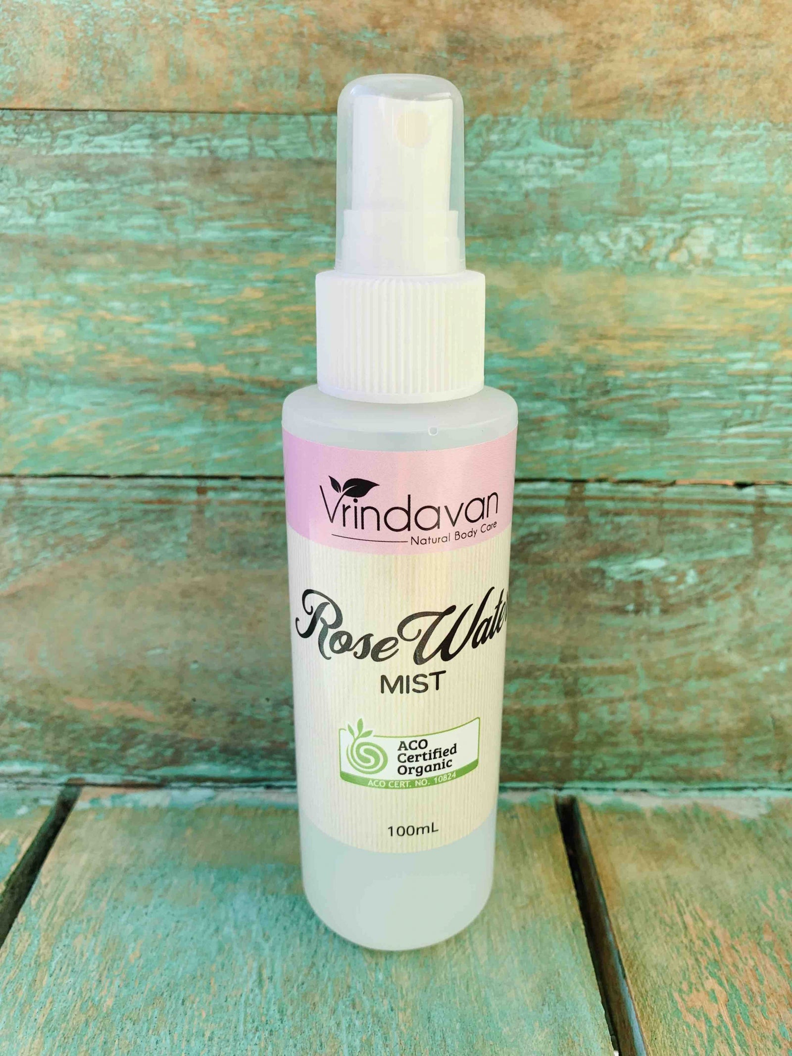 Vrindavan Organic Rose Water Mist