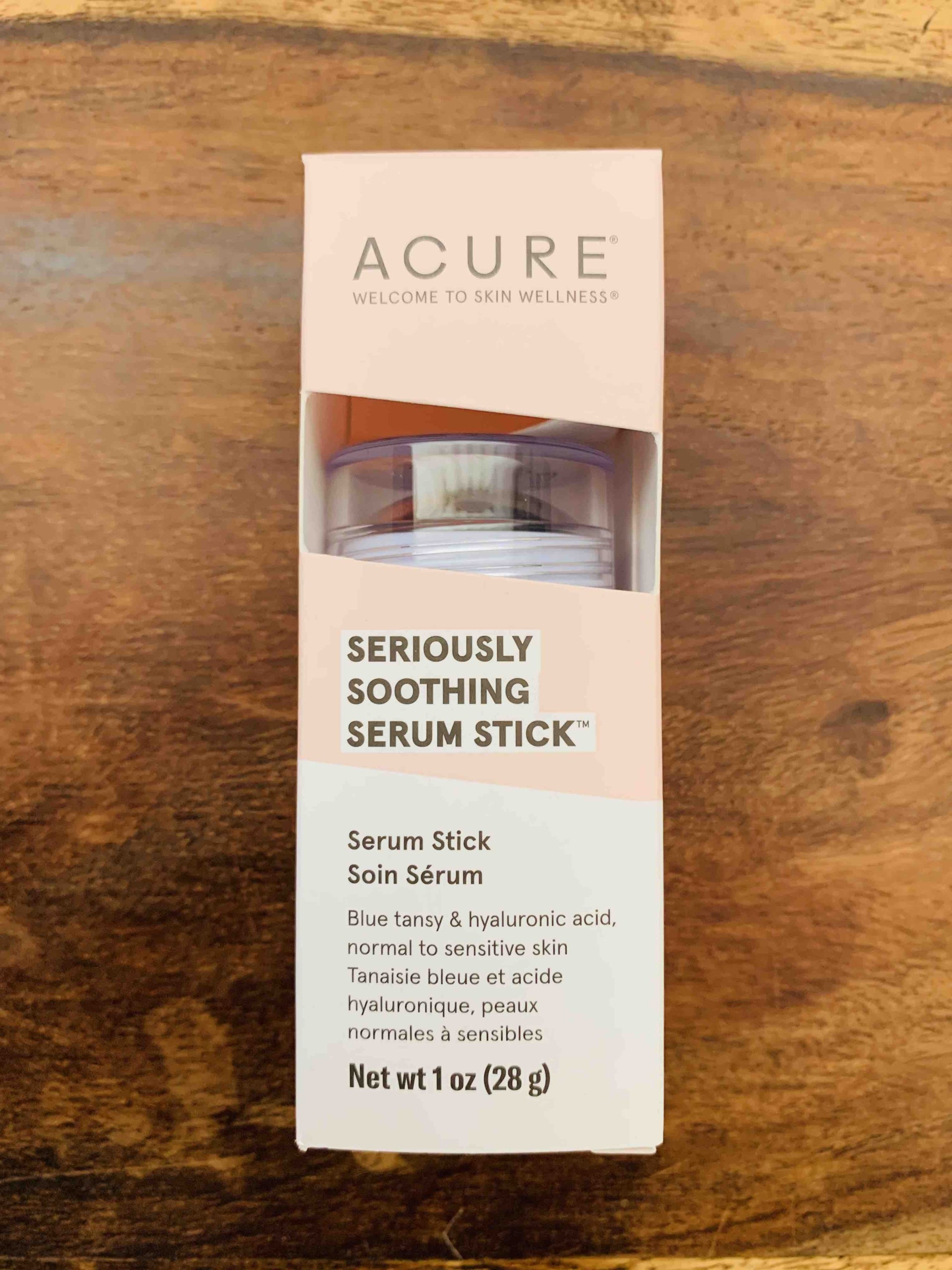 Acure Seriously Soothing Serum Stick