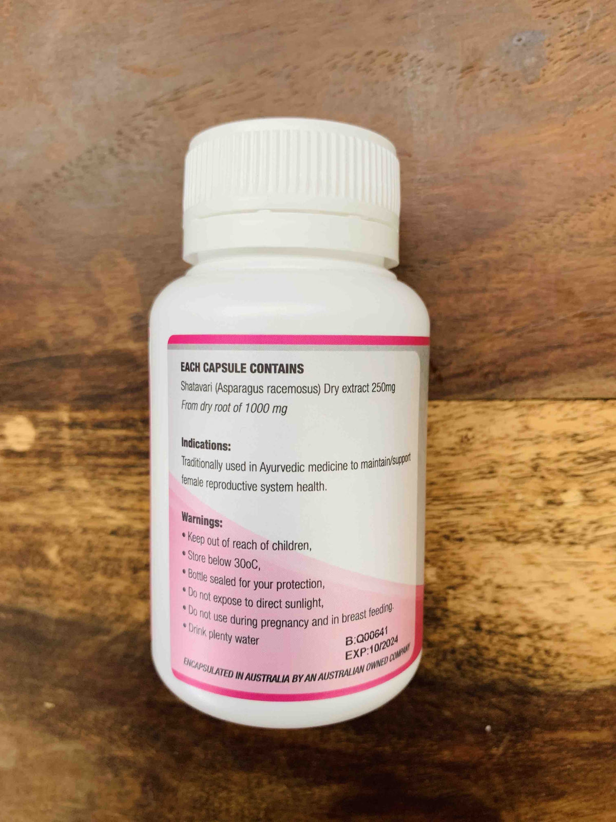 Shatavari Capsules 100 caps