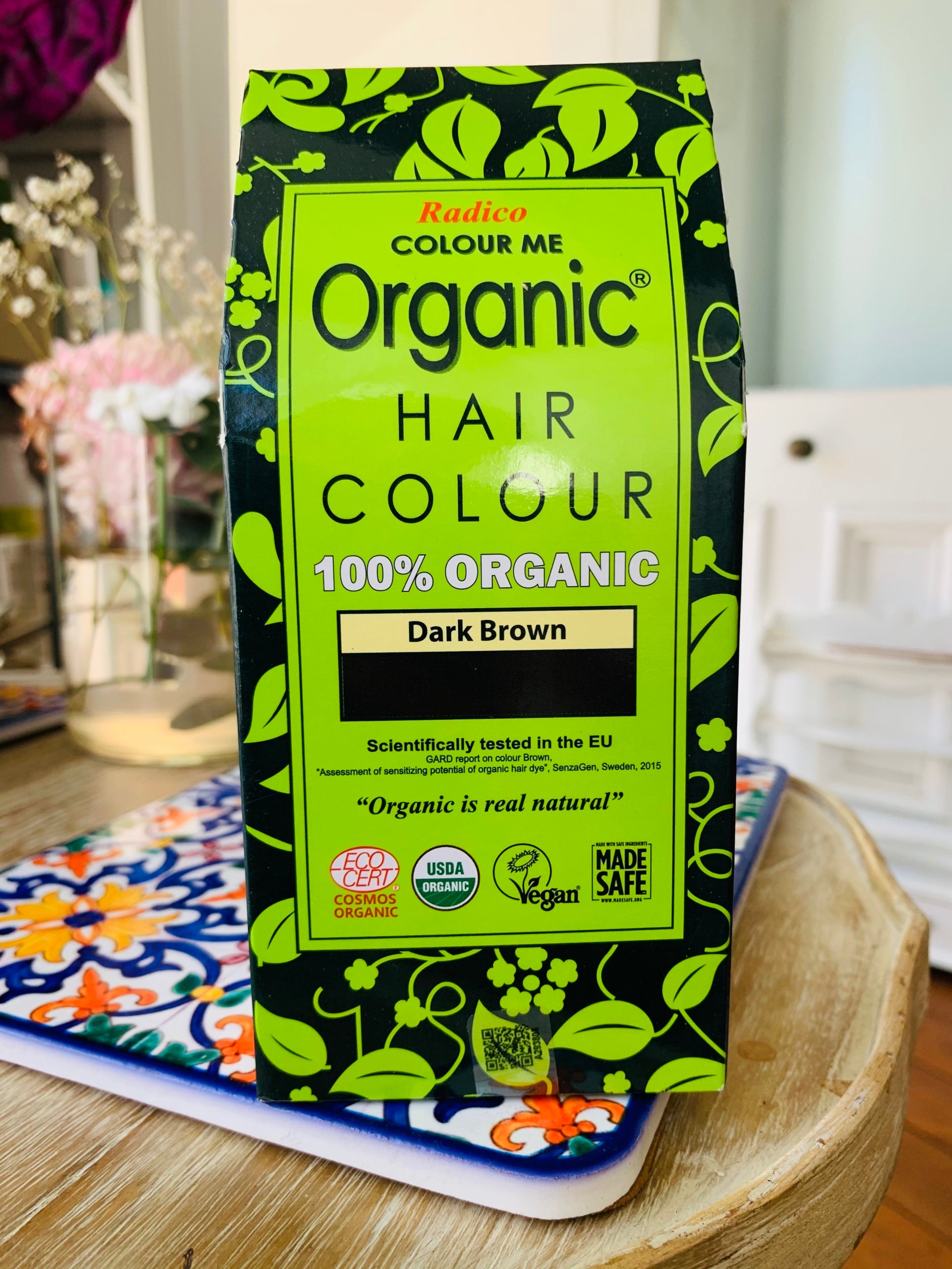 Organic Hair Colour - Dark Brown