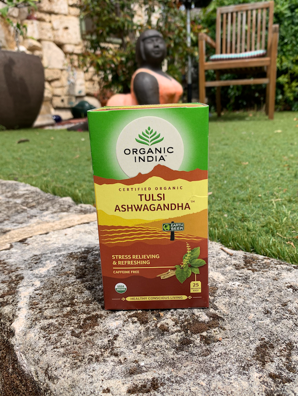 Organic India Tulsi Ashwagandha Tea